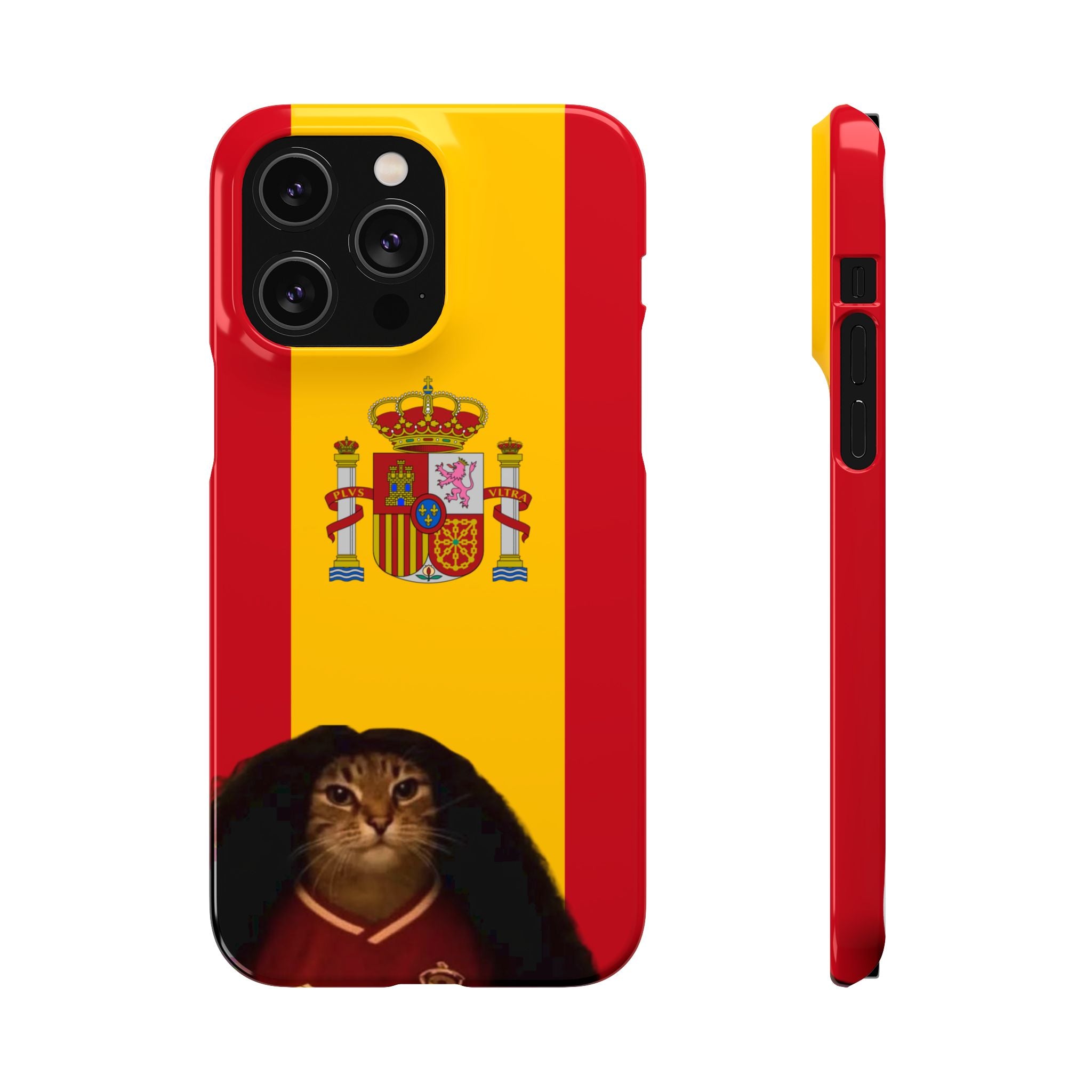 Cucurella Cat Phone Case — Spain Crest Snap Case