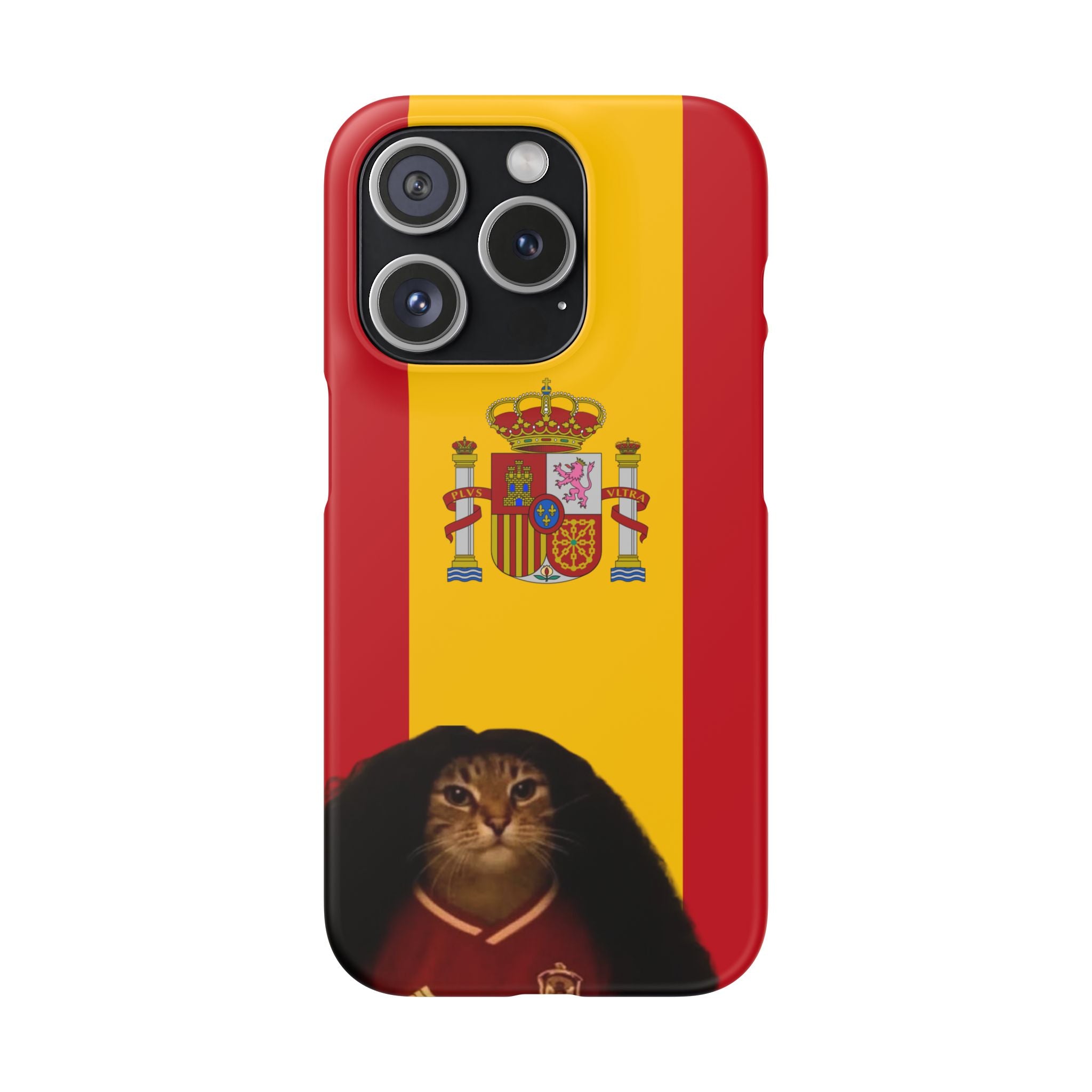 Cucurella Cat Phone Case — Spain Crest Snap Case
