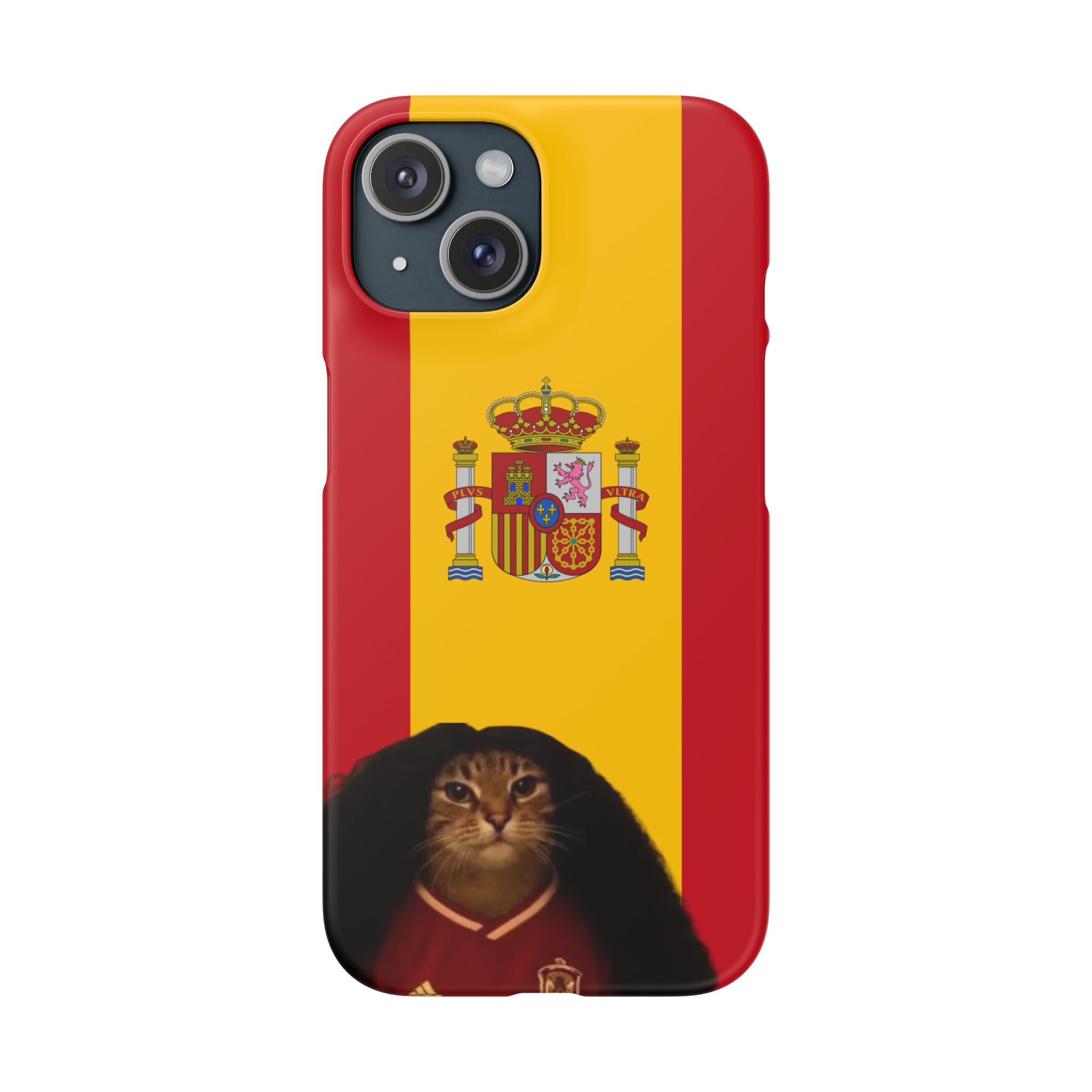 Cucurella Cat Phone Case — Spain Crest Snap Case