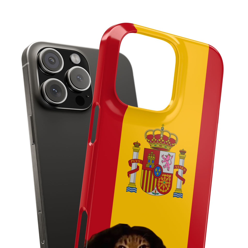 Cucurella Cat Phone Case — Spain Crest Snap Case
