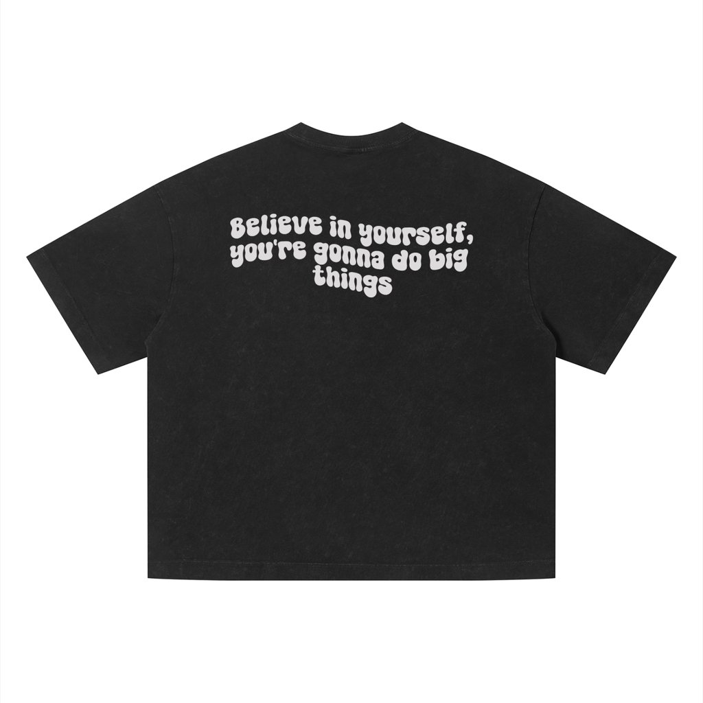 Unisex Vintage Wash Boxy T-Shirt