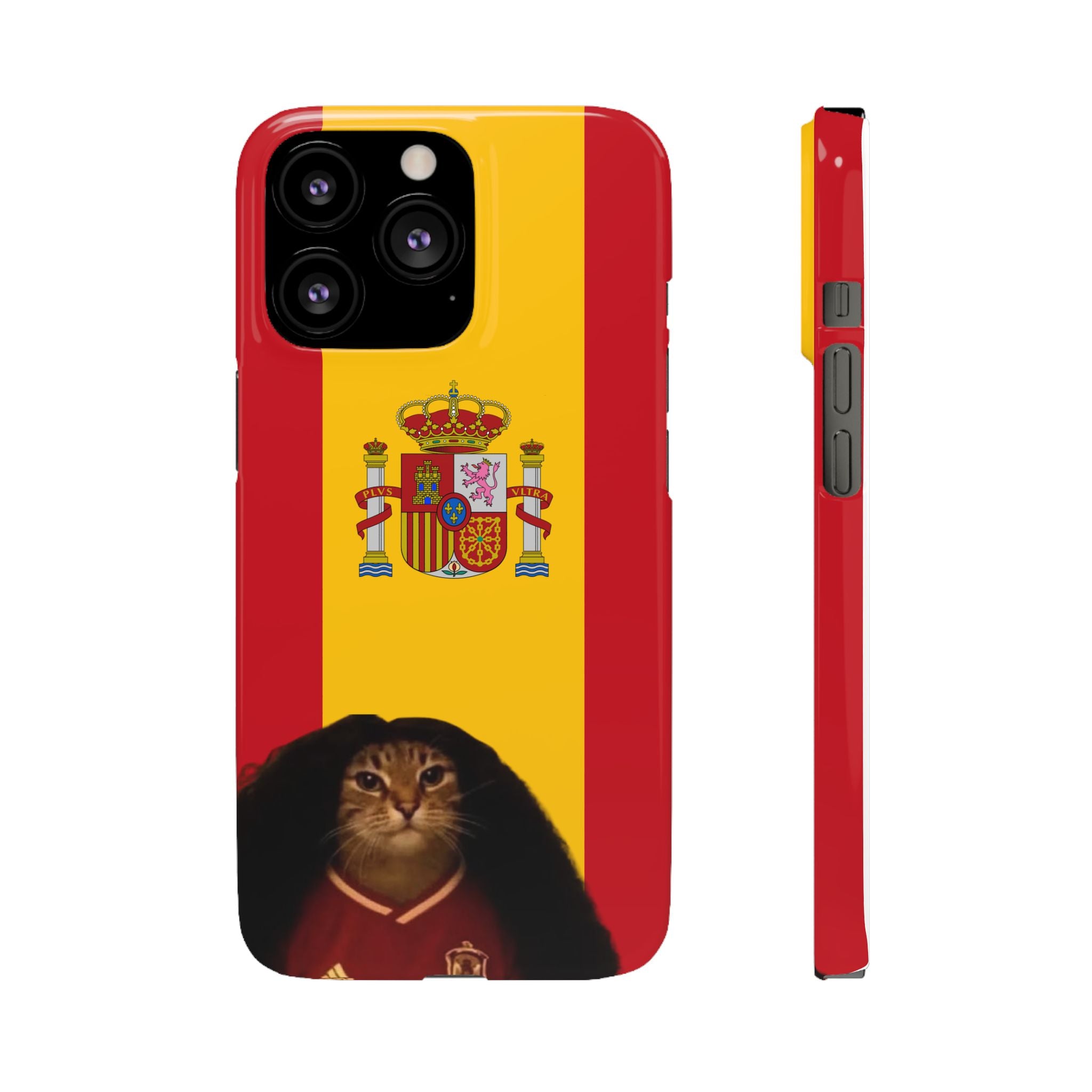 Cucurella Cat Phone Case — Spain Crest Snap Case