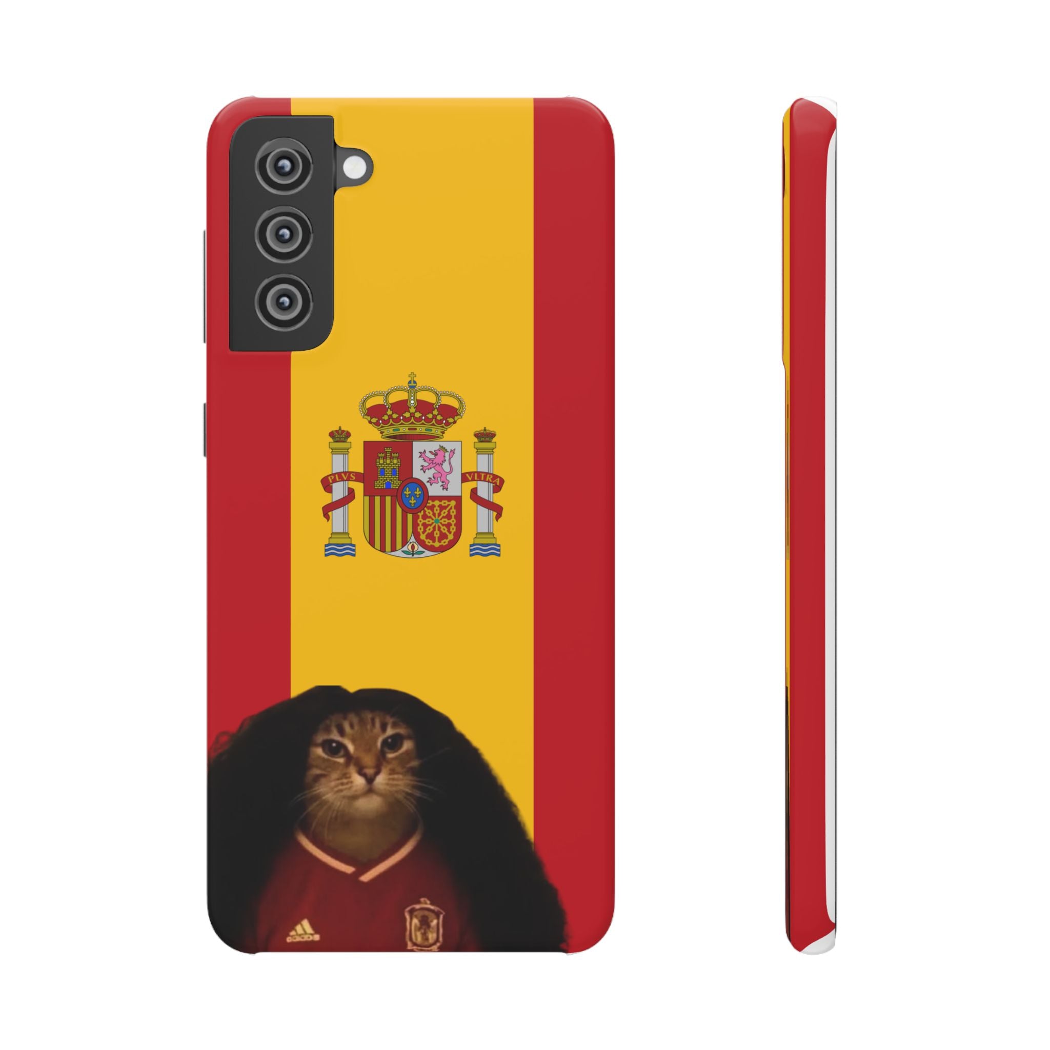 Cucurella Cat Phone Case — Spain Crest Snap Case