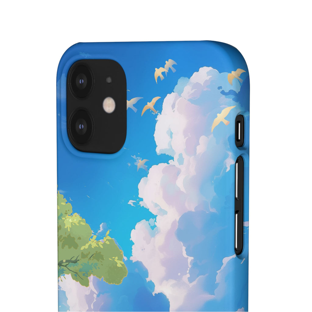 Snap Case Phone Case — Blue Sky Meadow Cloud Art