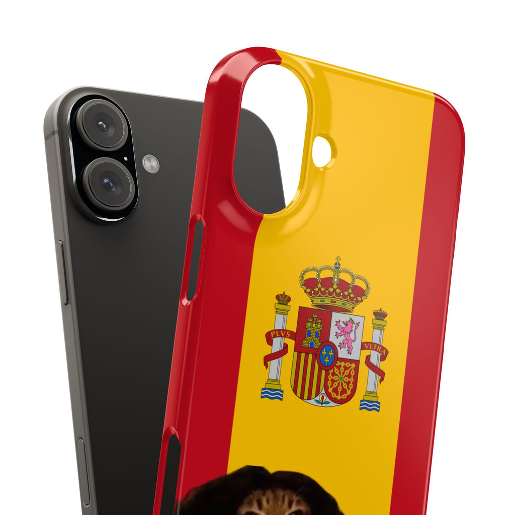 Cucurella Cat Phone Case — Spain Crest Snap Case