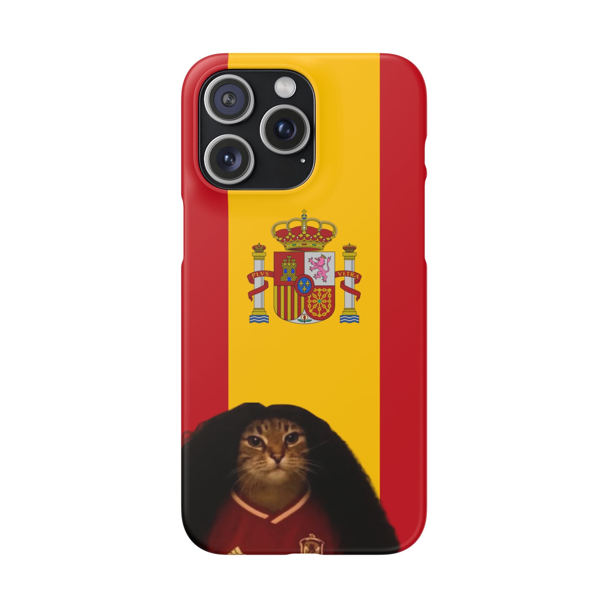 Cucurella Cat Phone Case — Spain Crest Snap Case