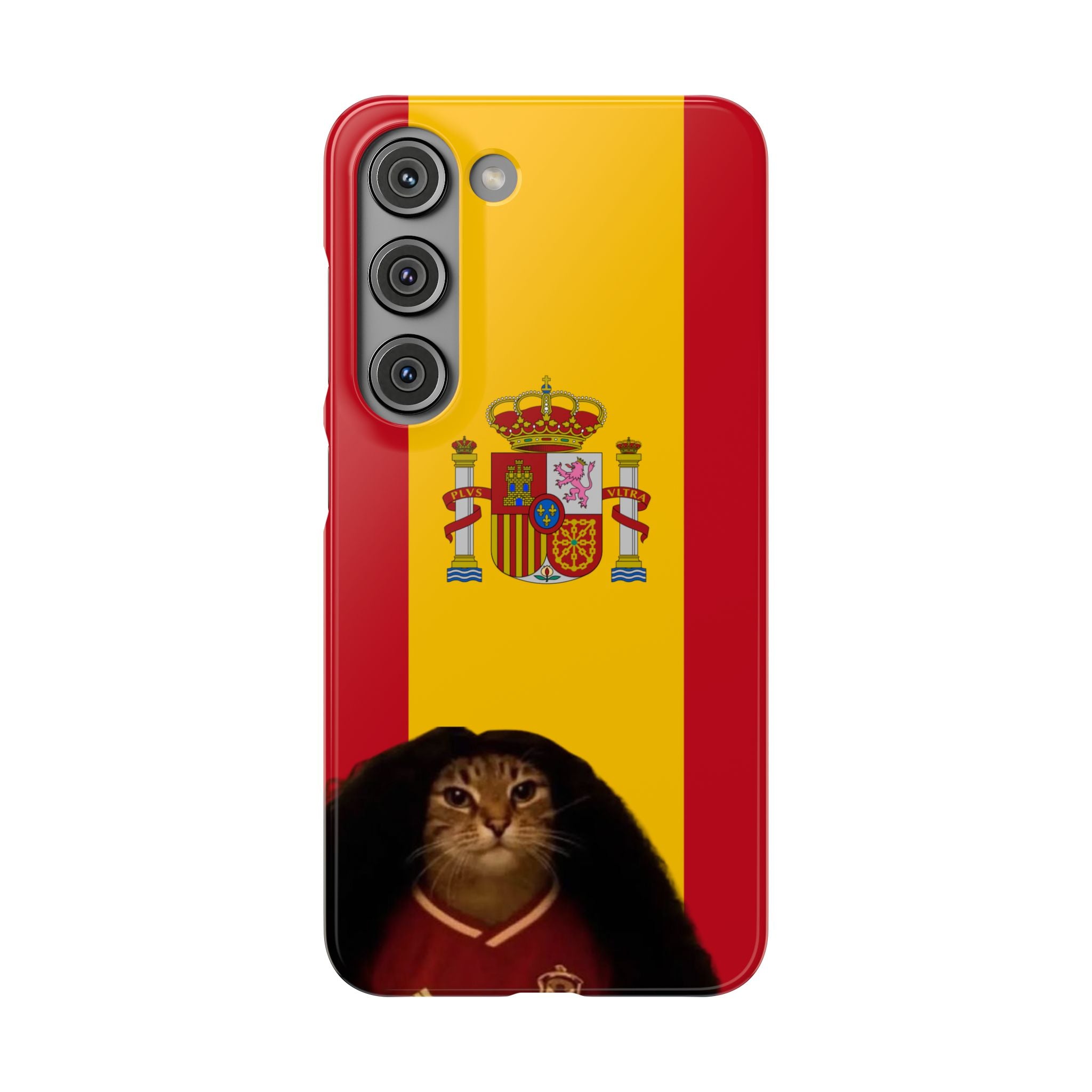 Cucurella Cat Phone Case — Spain Crest Snap Case