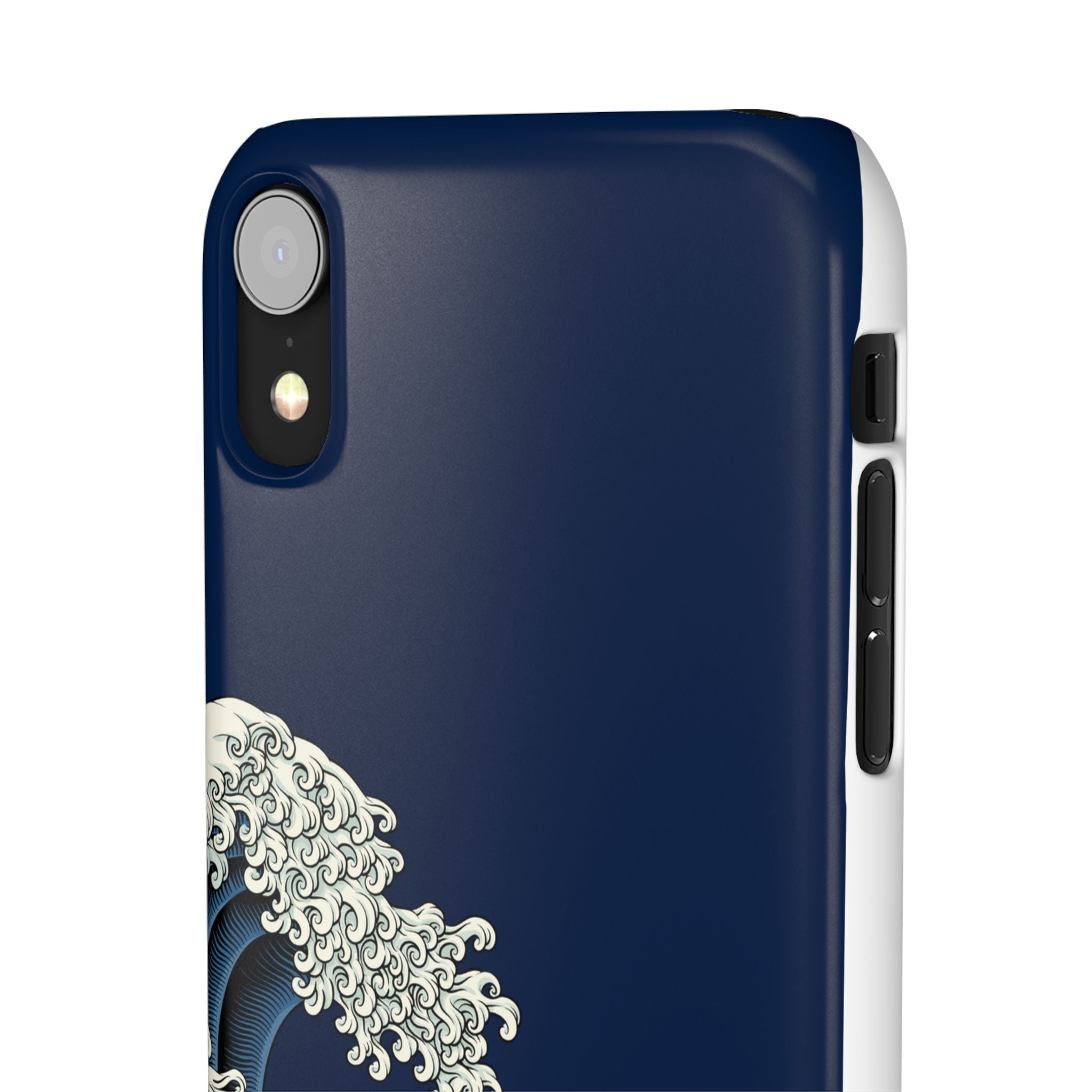 Phone Case — 'Go with the Flow' Wave Design