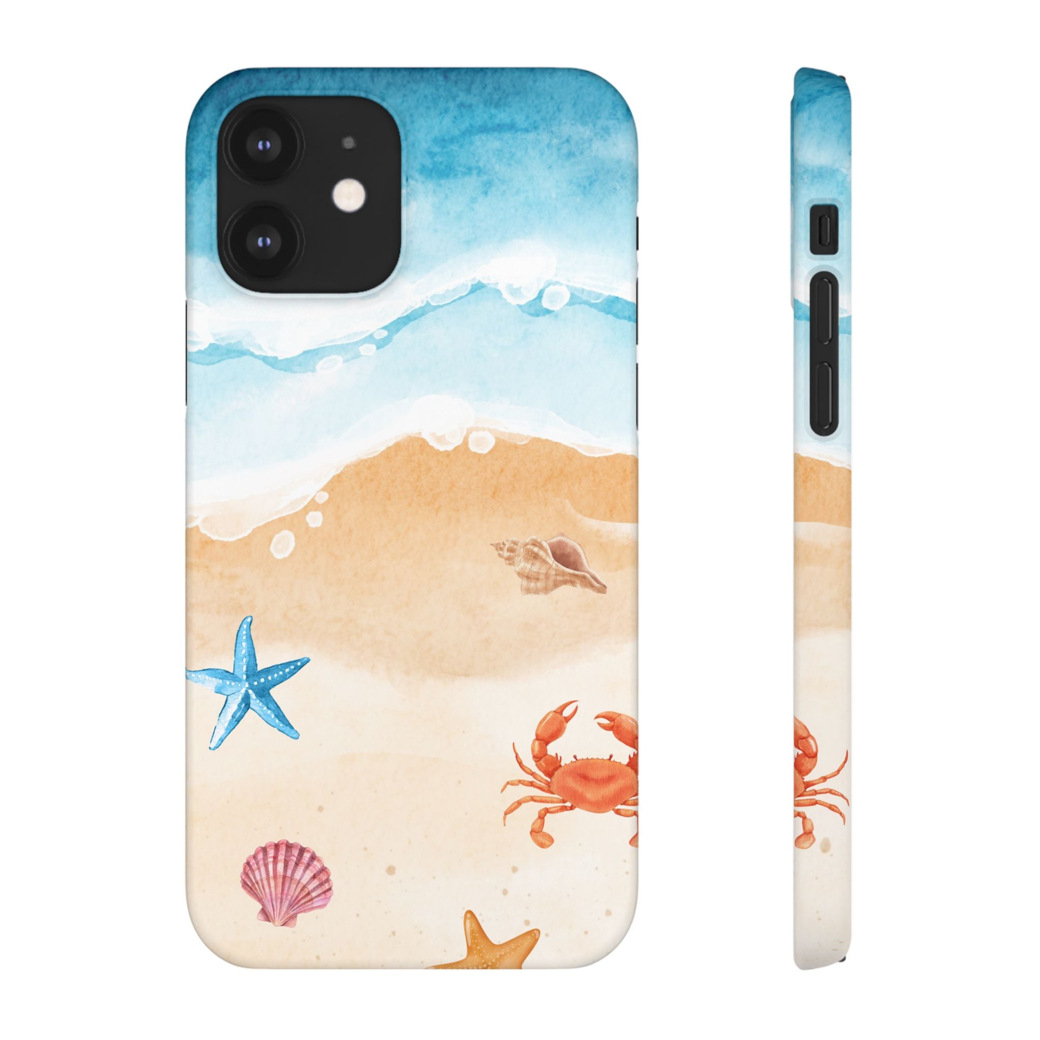 Seaside Watercolor Case