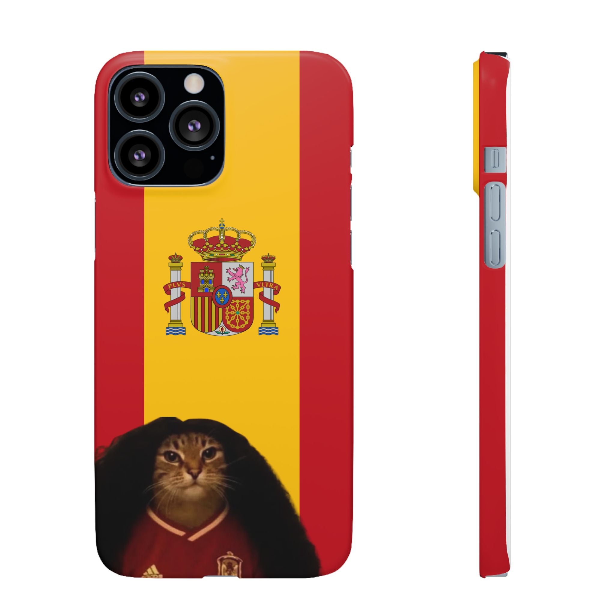 Cucurella Cat Phone Case — Spain Crest Snap Case