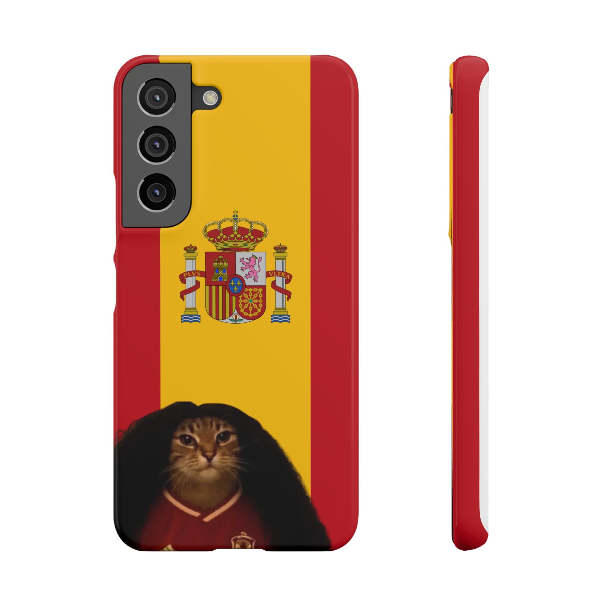 Cucurella Cat Phone Case — Spain Crest Snap Case