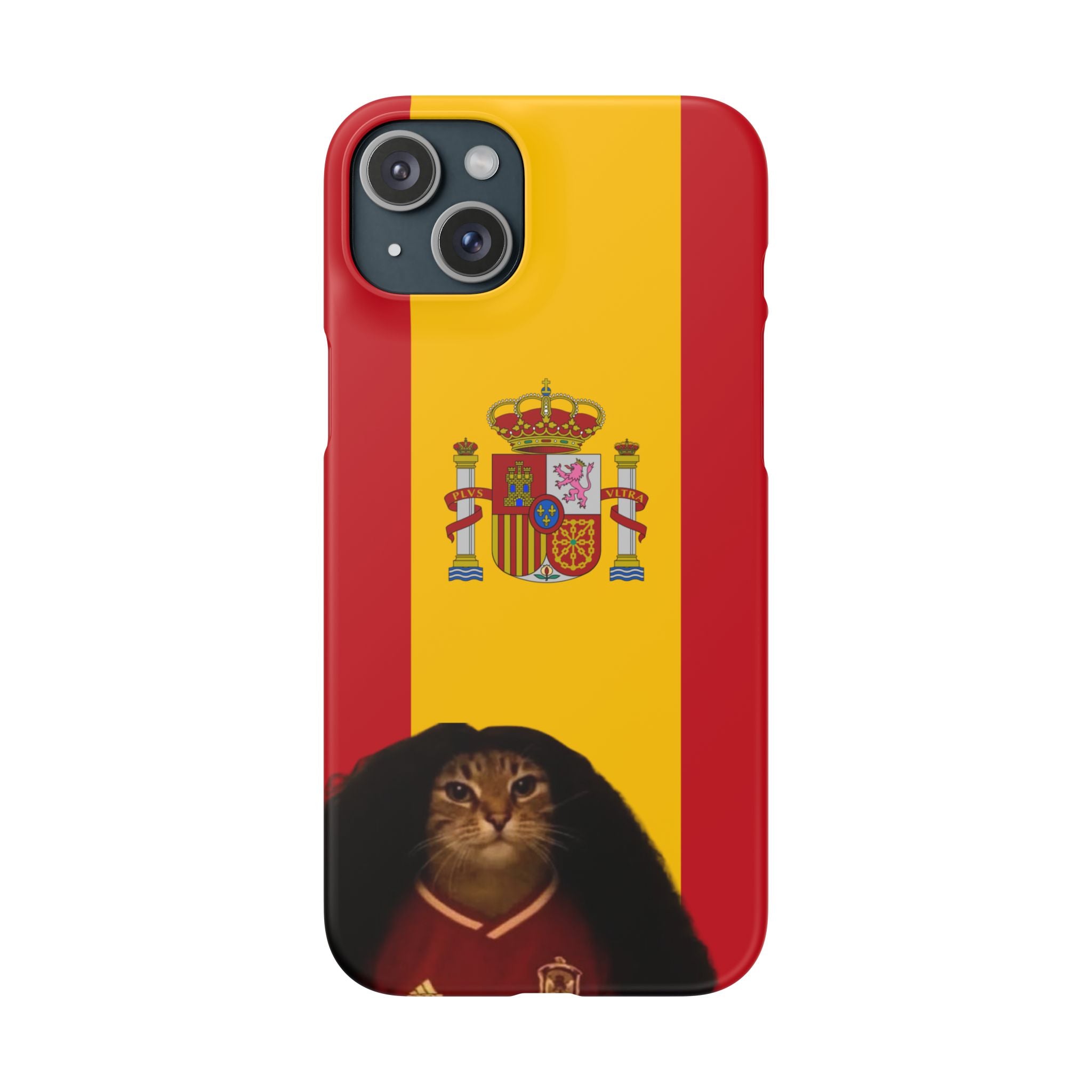 Cucurella Cat Phone Case — Spain Crest Snap Case