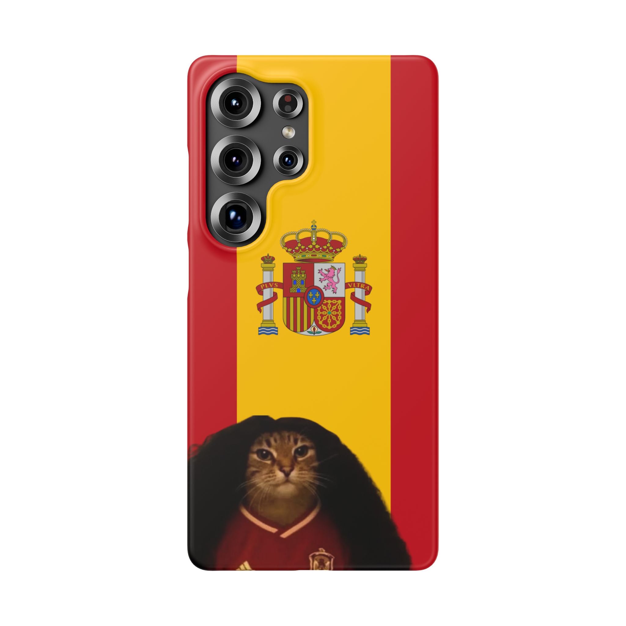 Cucurella Cat Phone Case — Spain Crest Snap Case