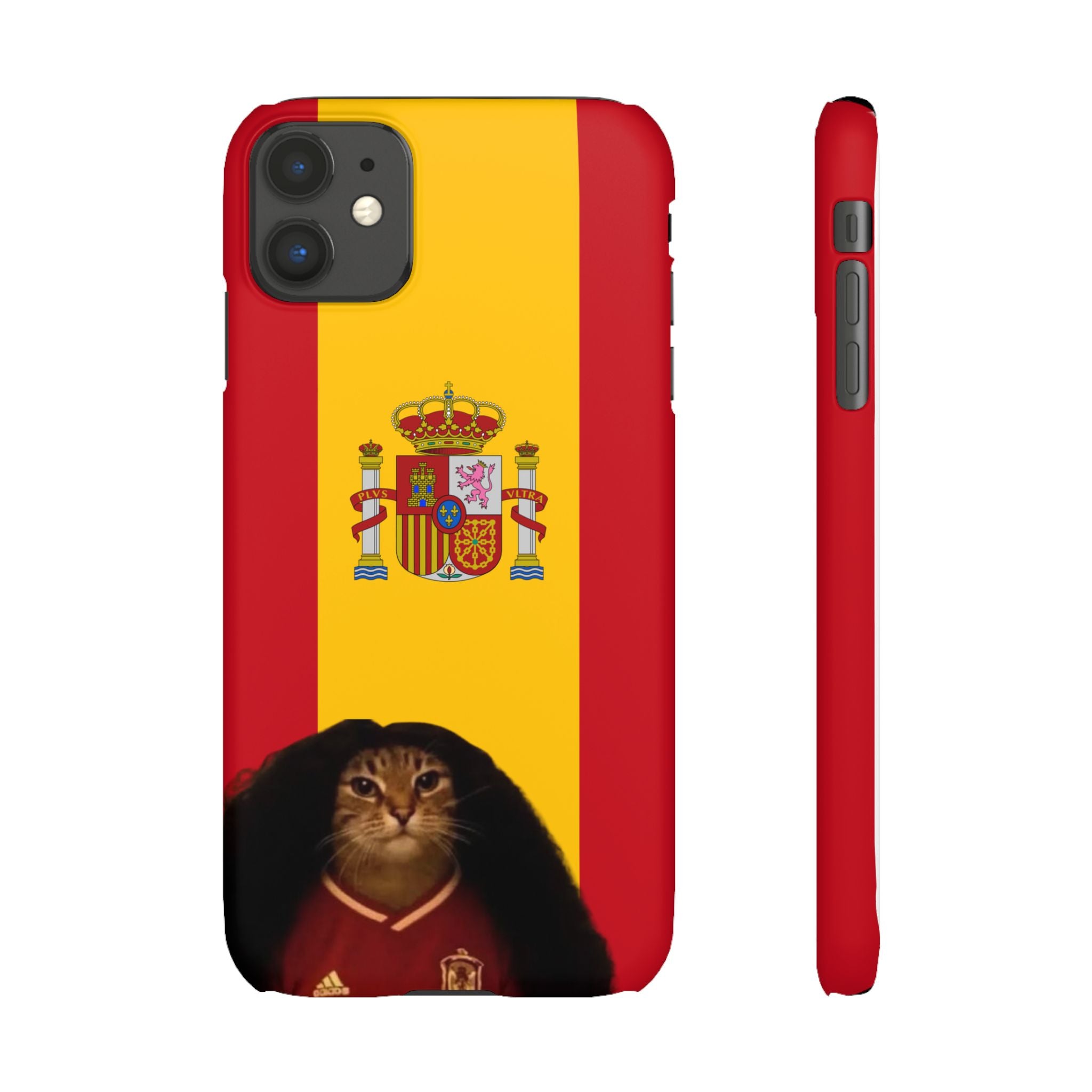 Cucurella Cat Phone Case — Spain Crest Snap Case
