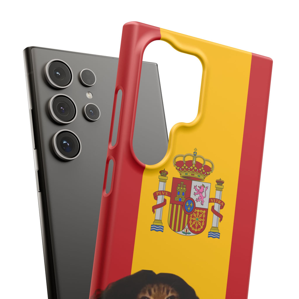 Cucurella Cat Phone Case — Spain Crest Snap Case