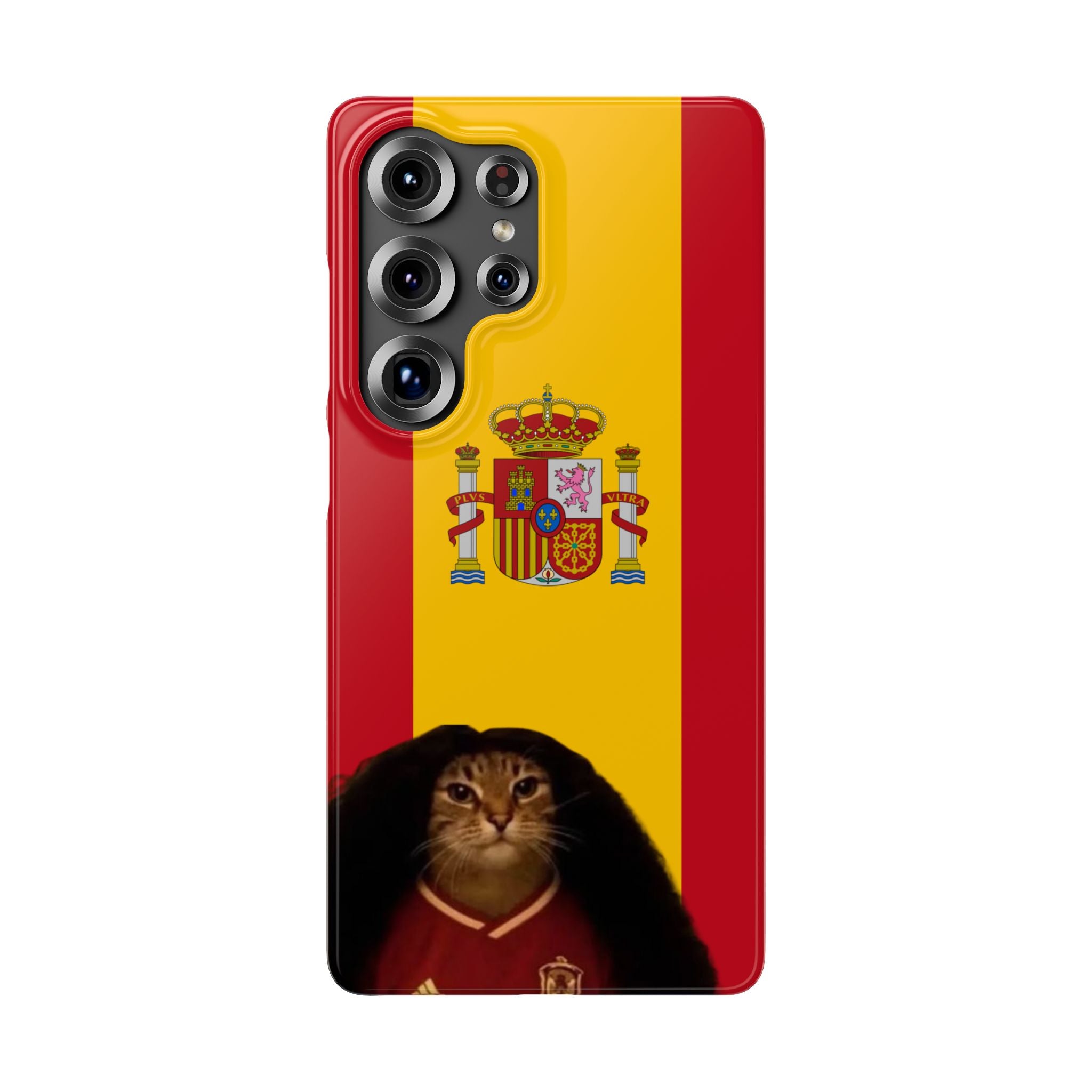 Cucurella Cat Phone Case — Spain Crest Snap Case