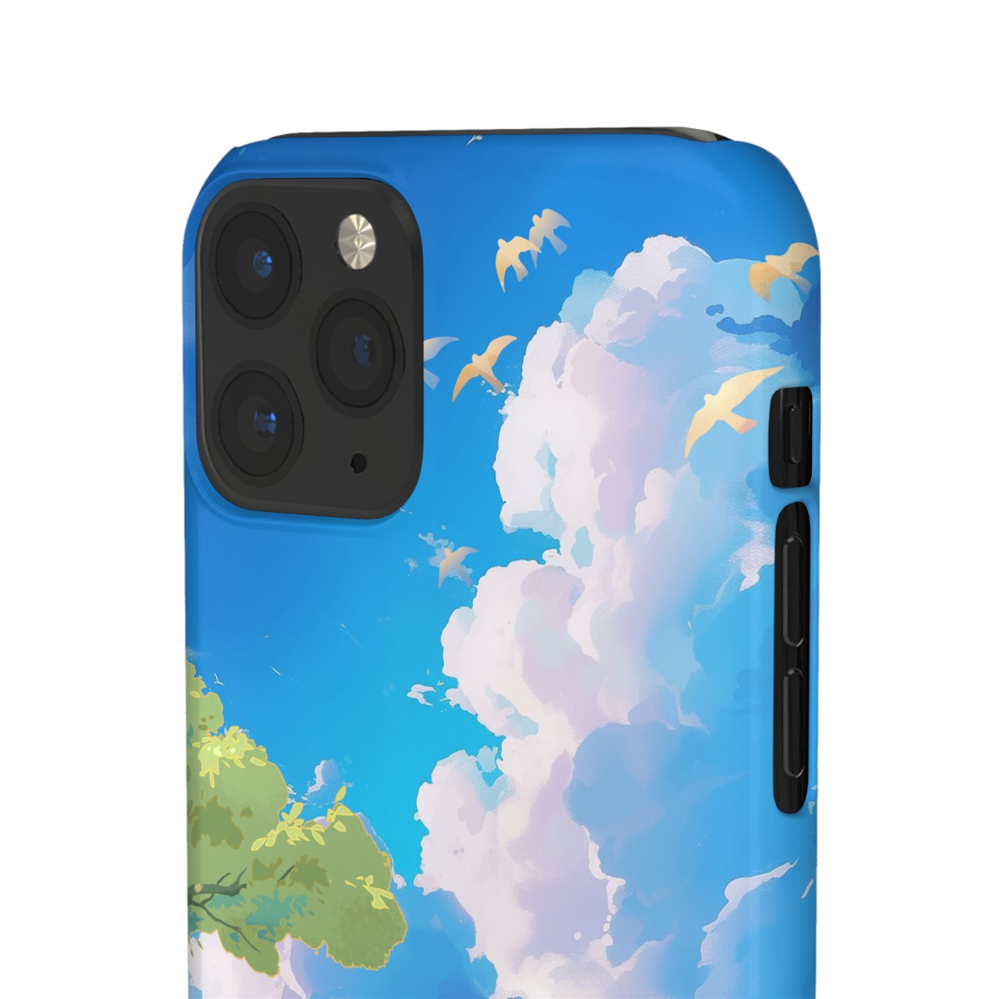 Snap Case Phone Case — Blue Sky Meadow Cloud Art