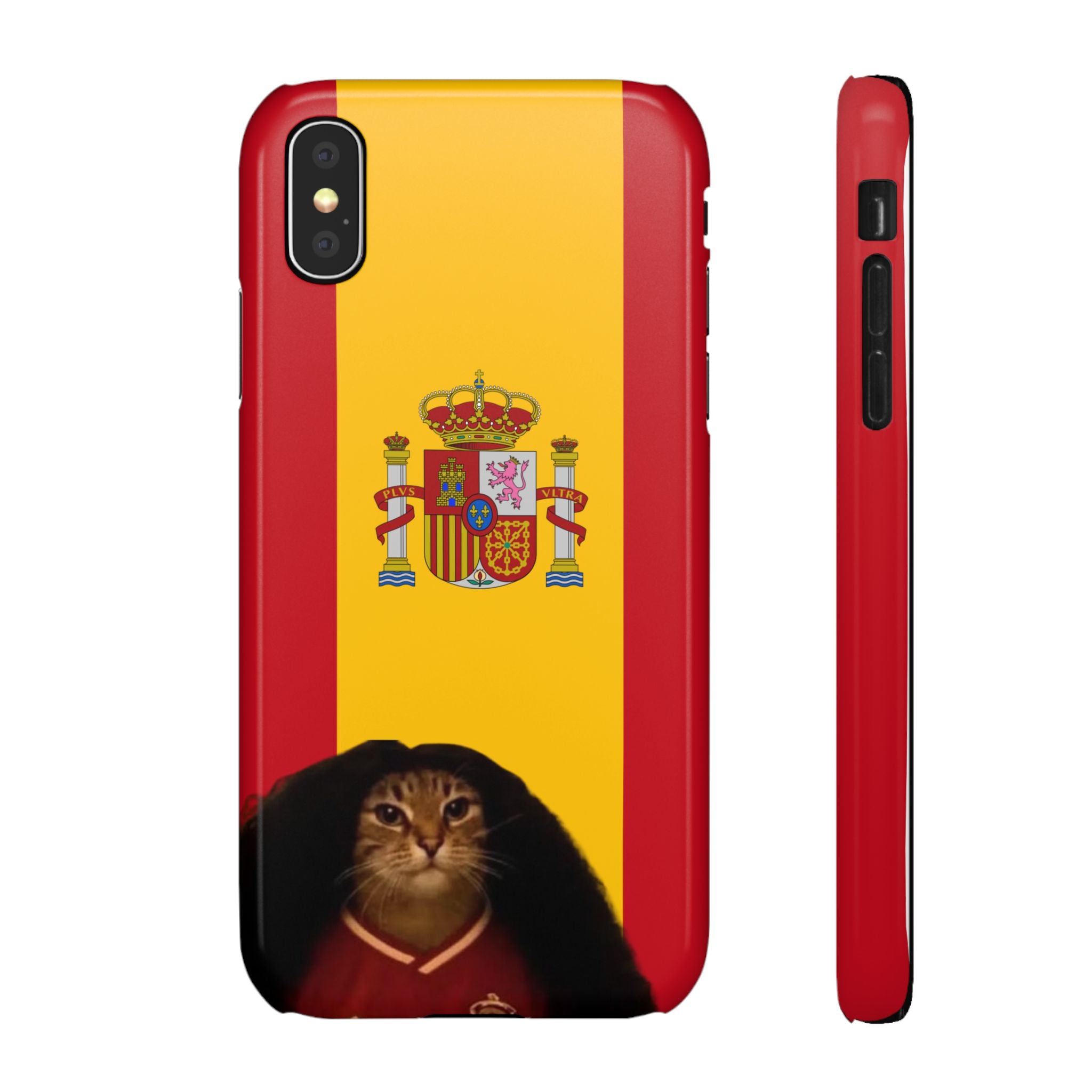 Cucurella Cat Phone Case — Spain Crest Snap Case