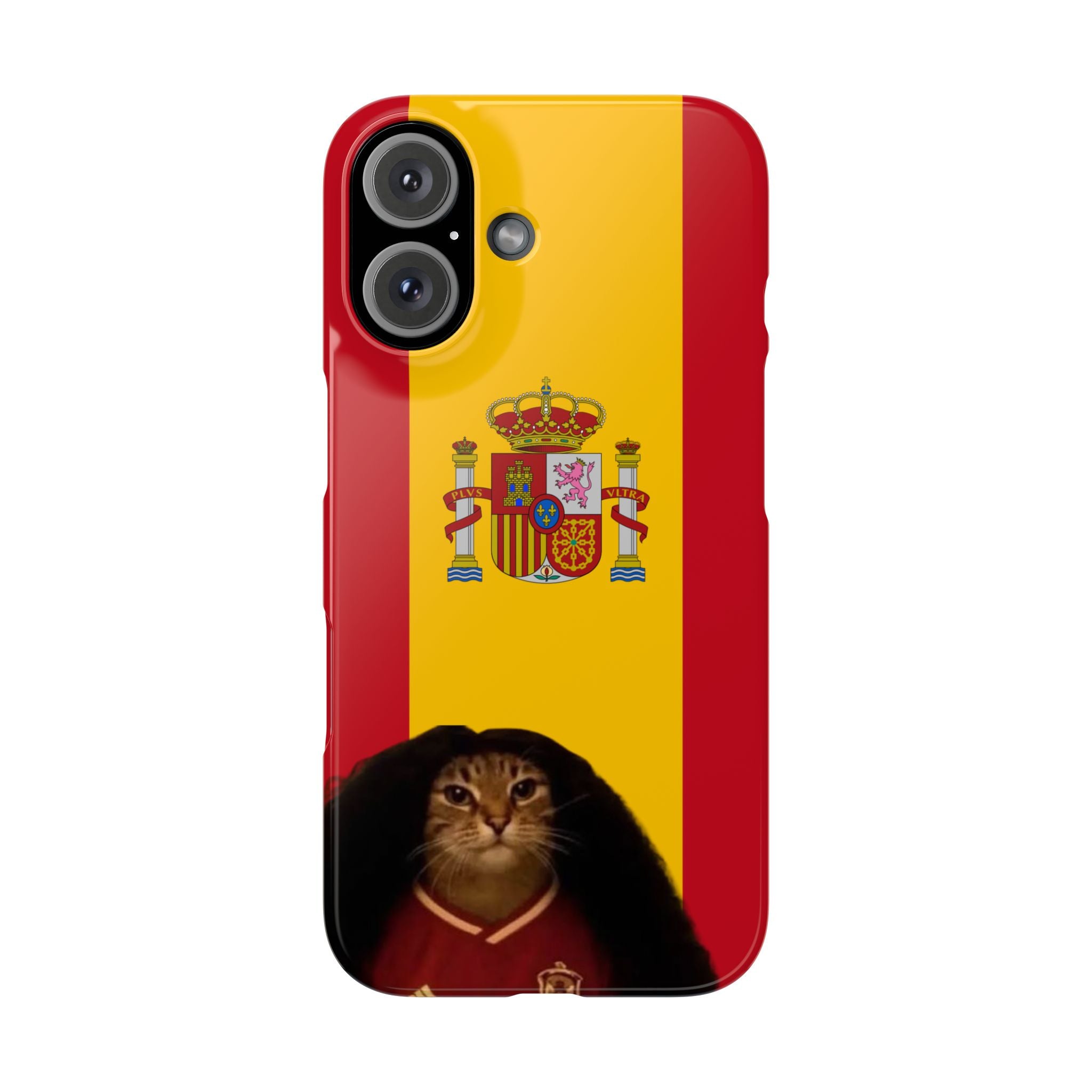 Cucurella Cat Phone Case — Spain Crest Snap Case