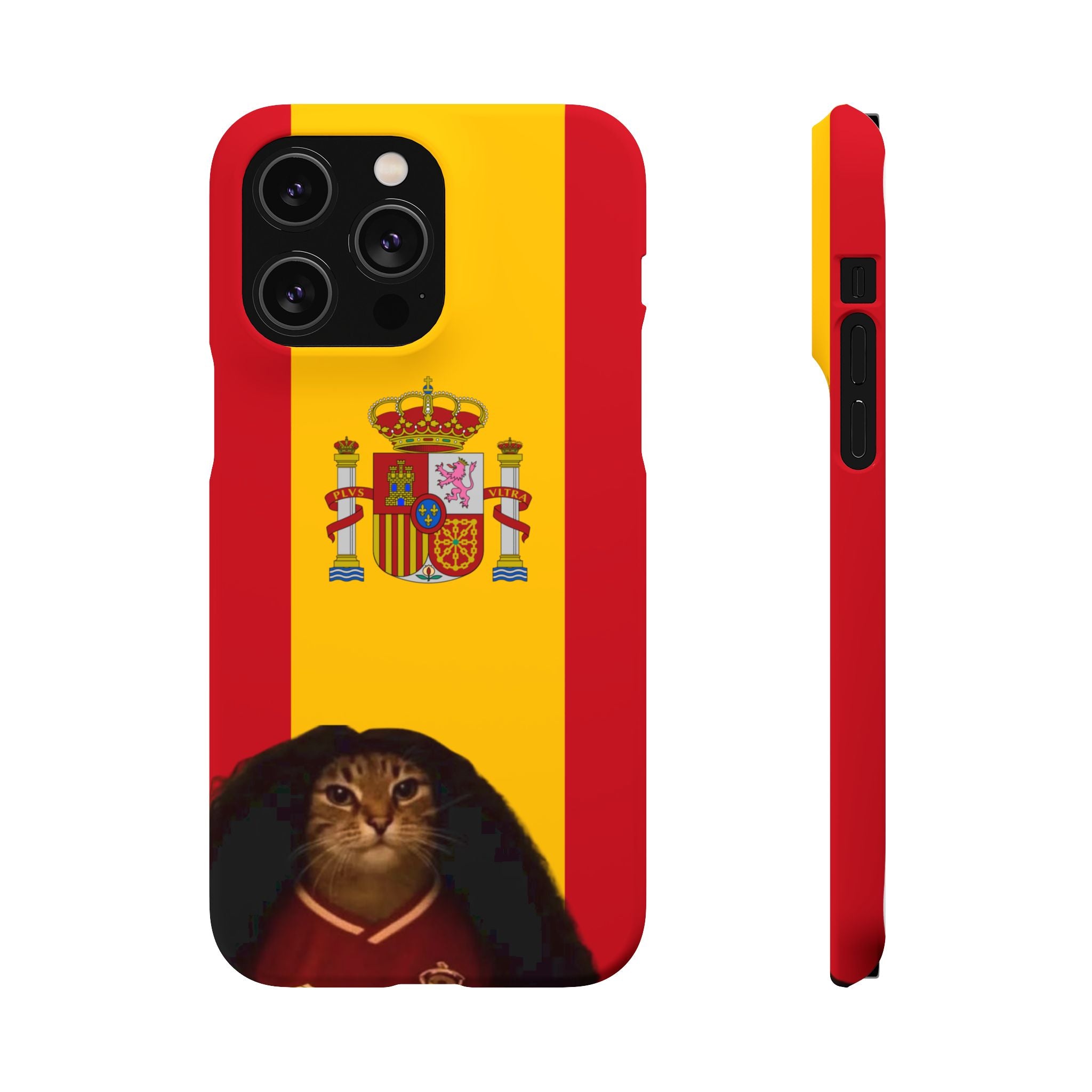 Cucurella Cat Phone Case — Spain Crest Snap Case