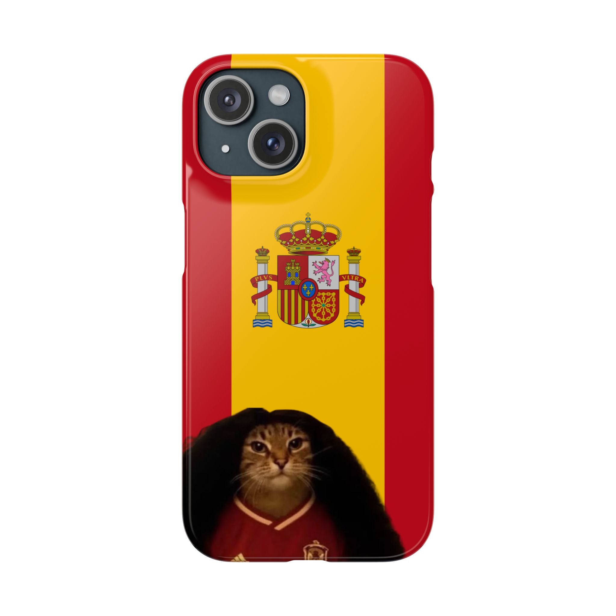 Cucurella Cat Phone Case — Spain Crest Snap Case