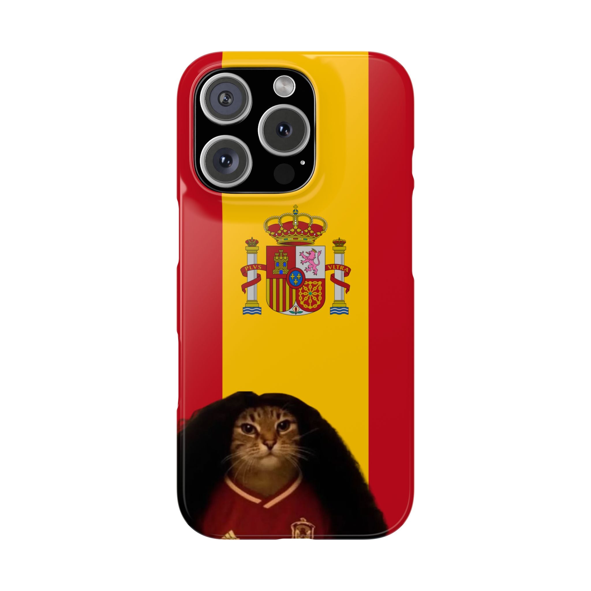 Cucurella Cat Phone Case — Spain Crest Snap Case