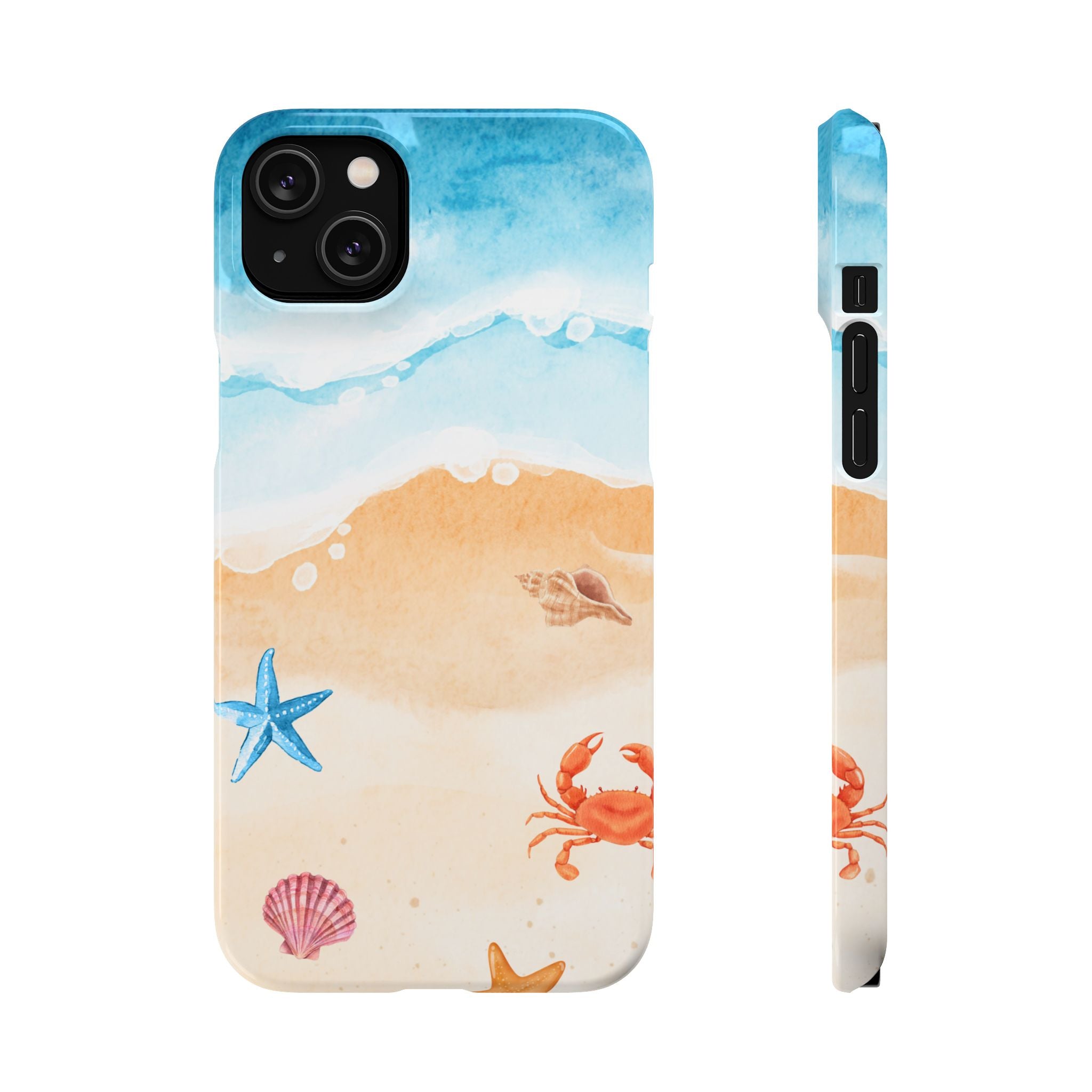 Seaside Watercolor Case
