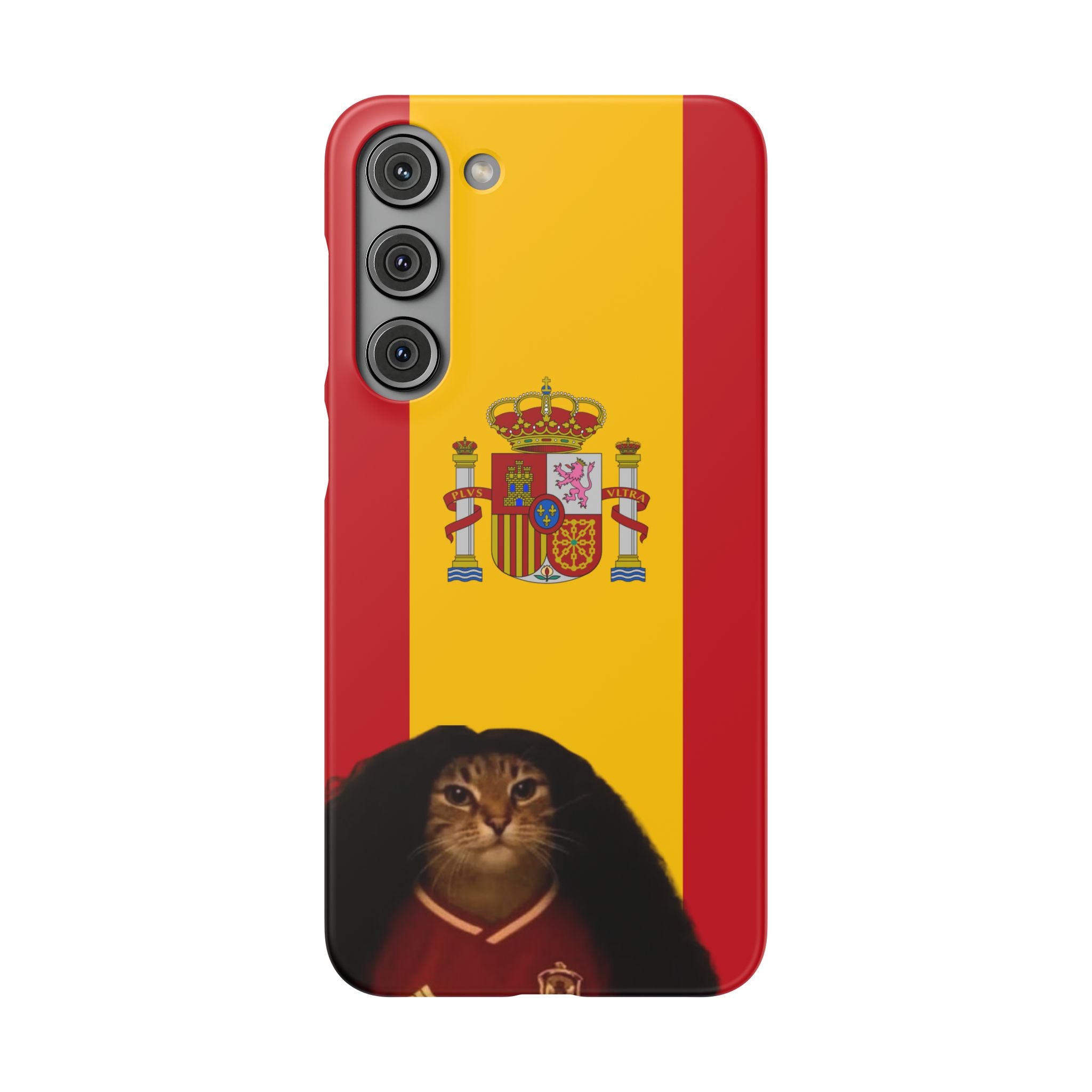 Cucurella Cat Phone Case — Spain Crest Snap Case