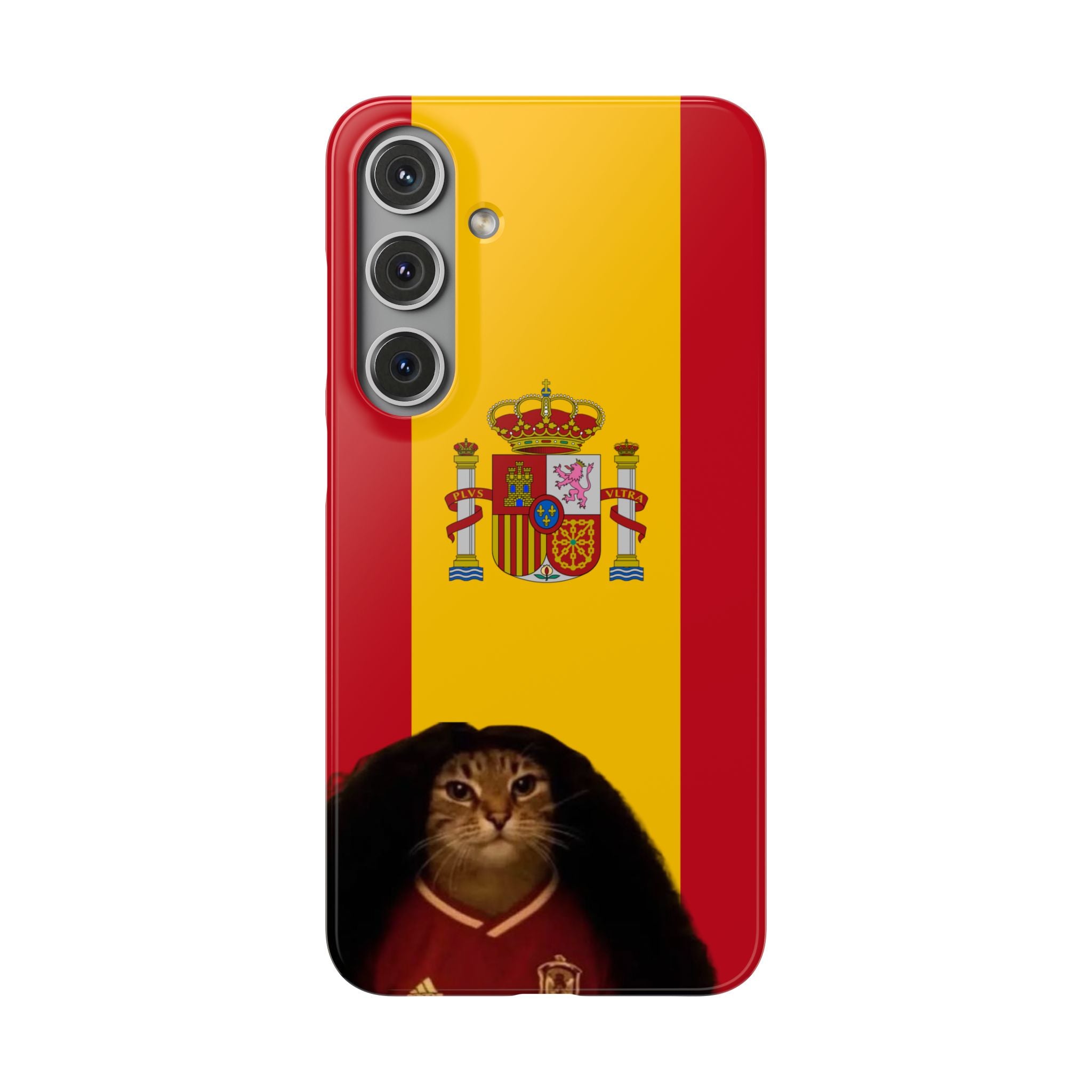 Cucurella Cat Phone Case — Spain Crest Snap Case