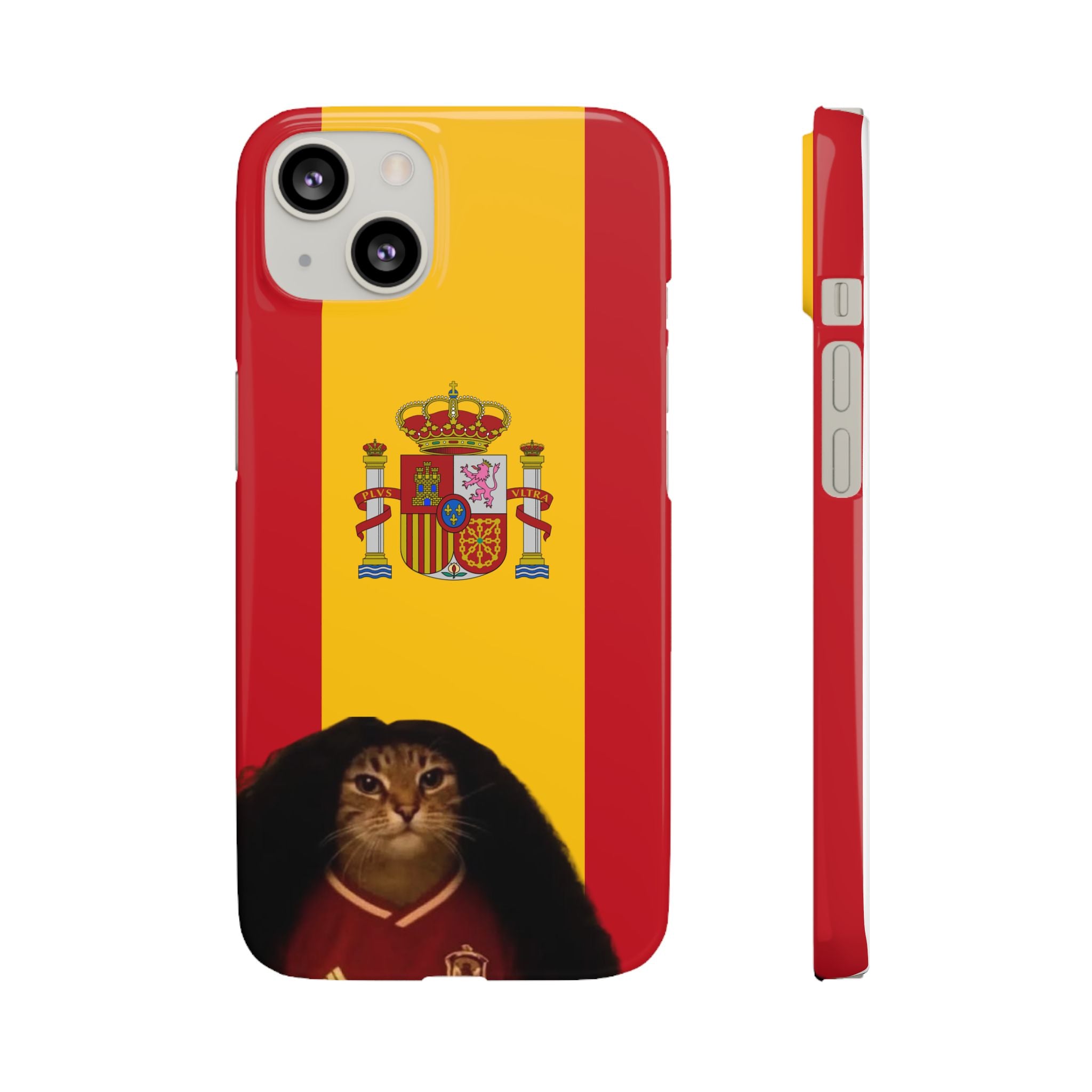 Cucurella Cat Phone Case — Spain Crest Snap Case