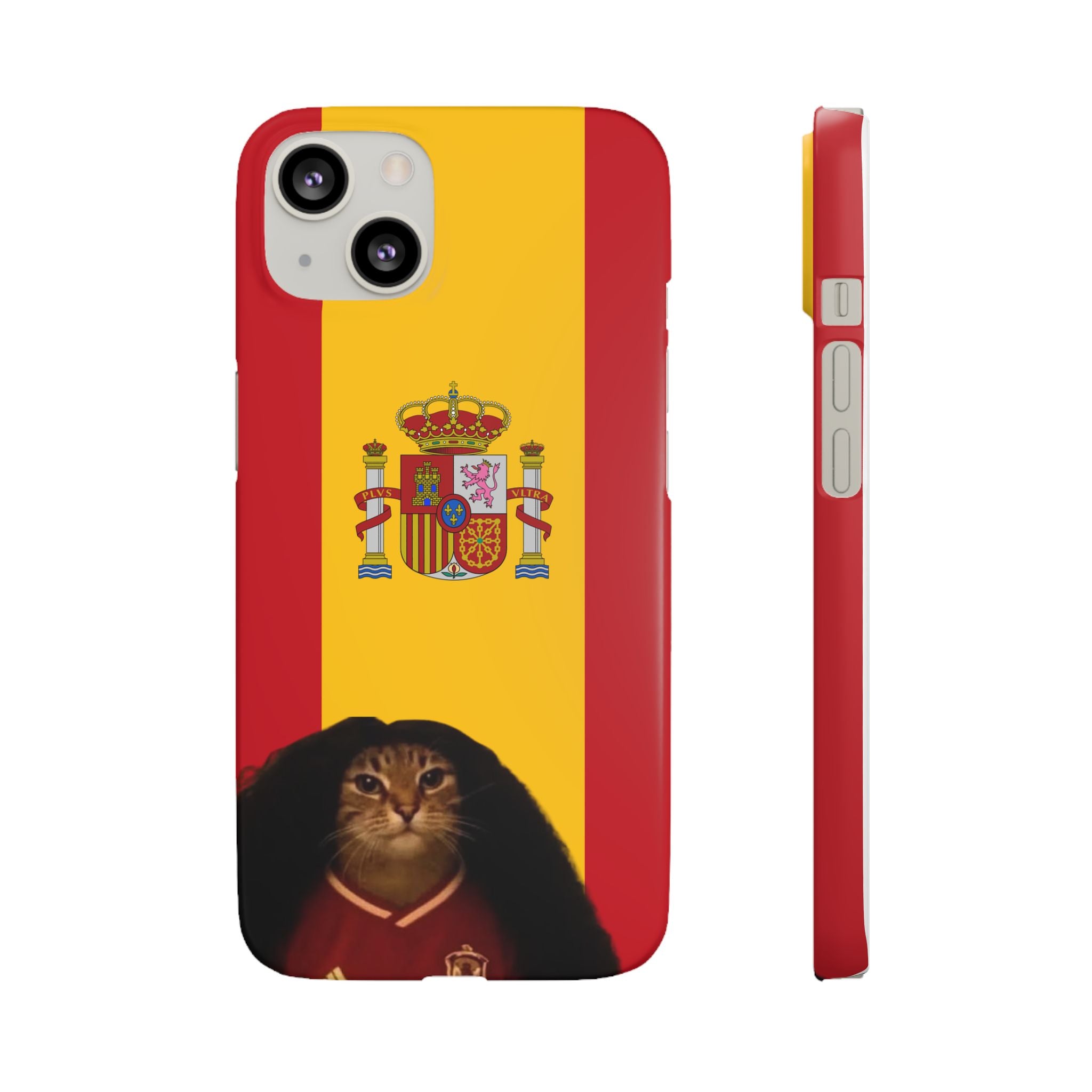 Cucurella Cat Phone Case — Spain Crest Snap Case