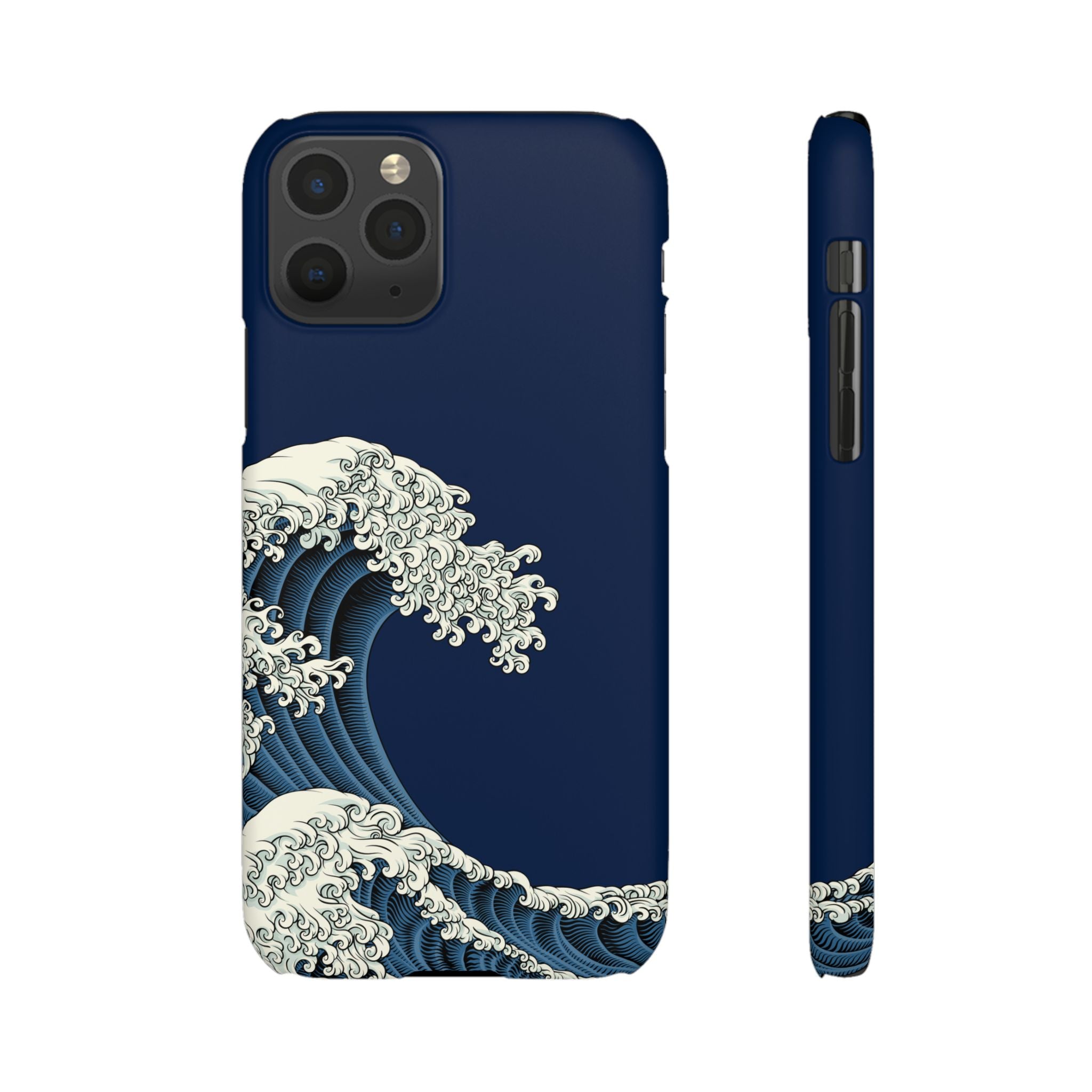 Phone Case — 'Go with the Flow' Wave Design