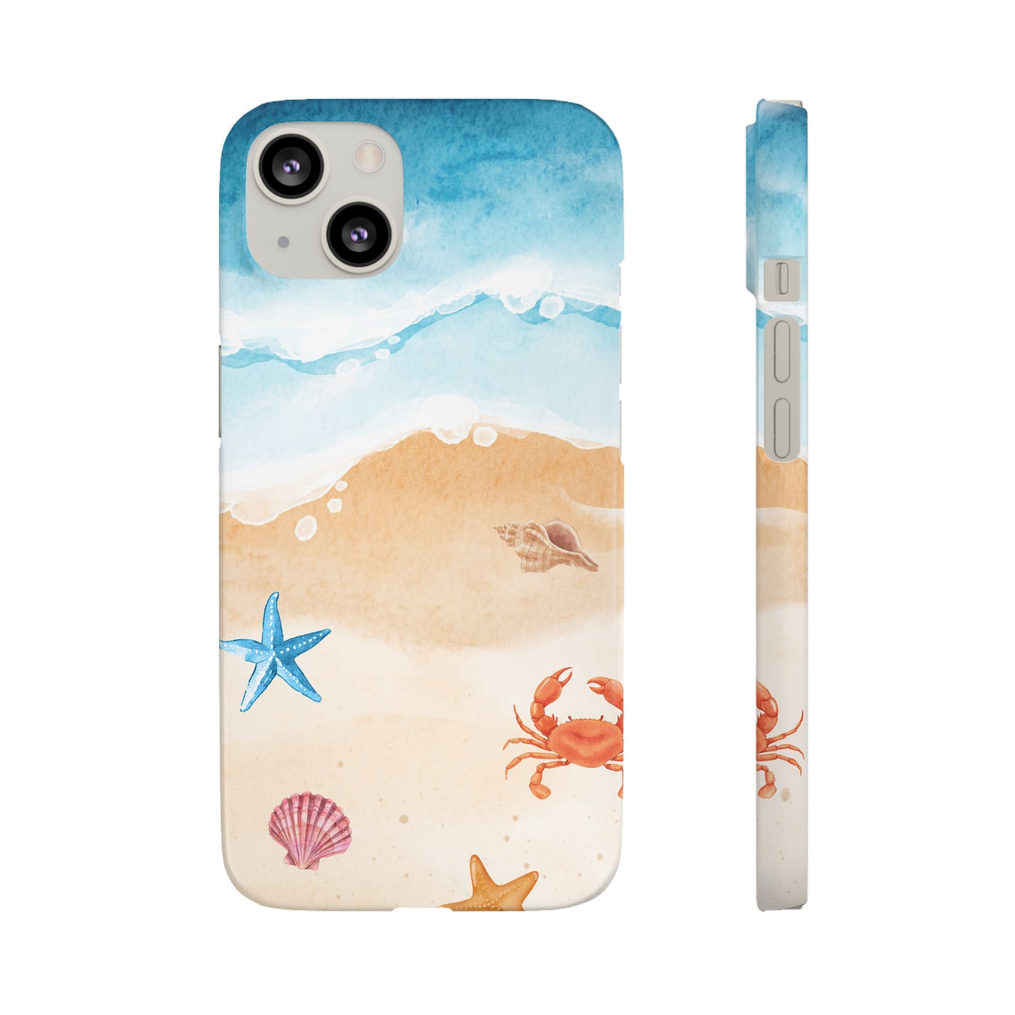 Seaside Watercolor Case