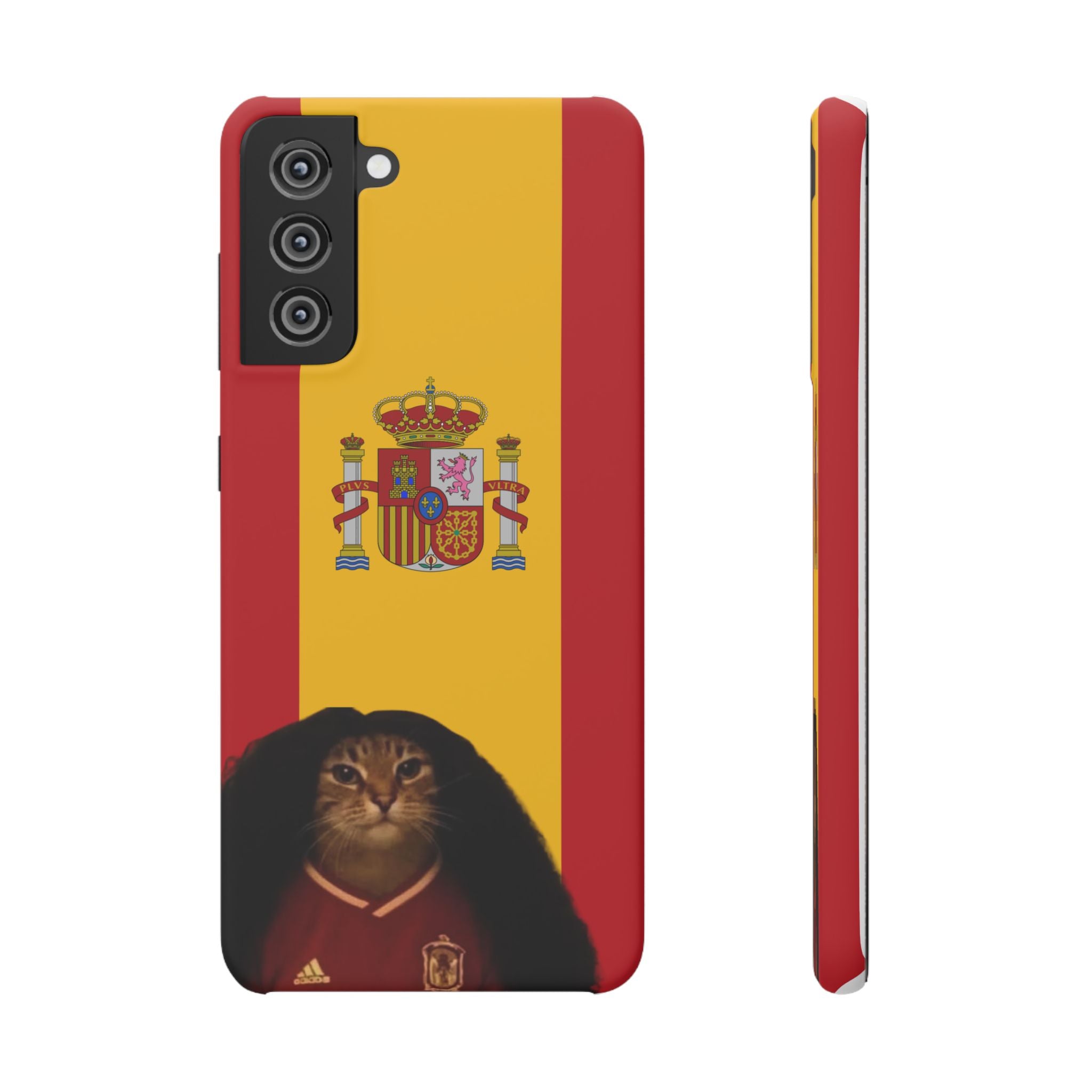 Cucurella Cat Phone Case — Spain Crest Snap Case