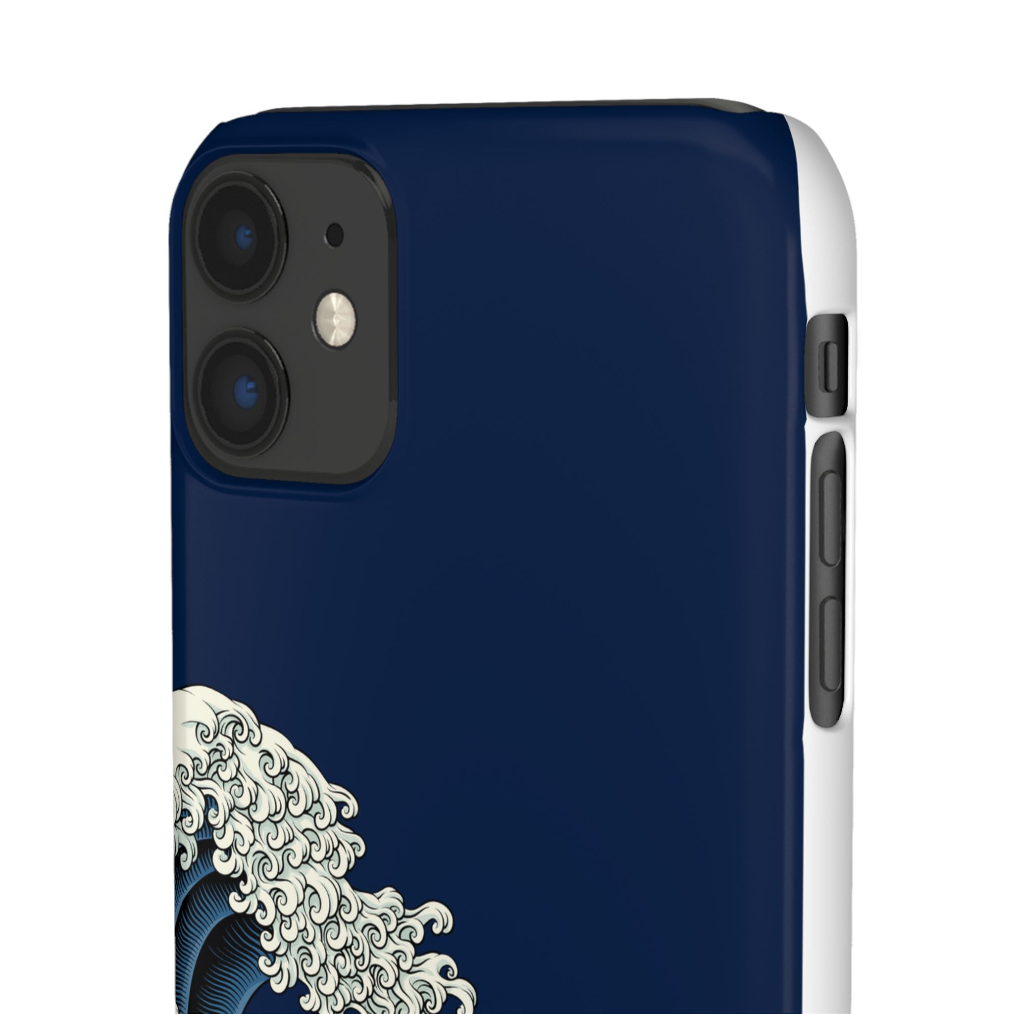 Phone Case — 'Go with the Flow' Wave Design