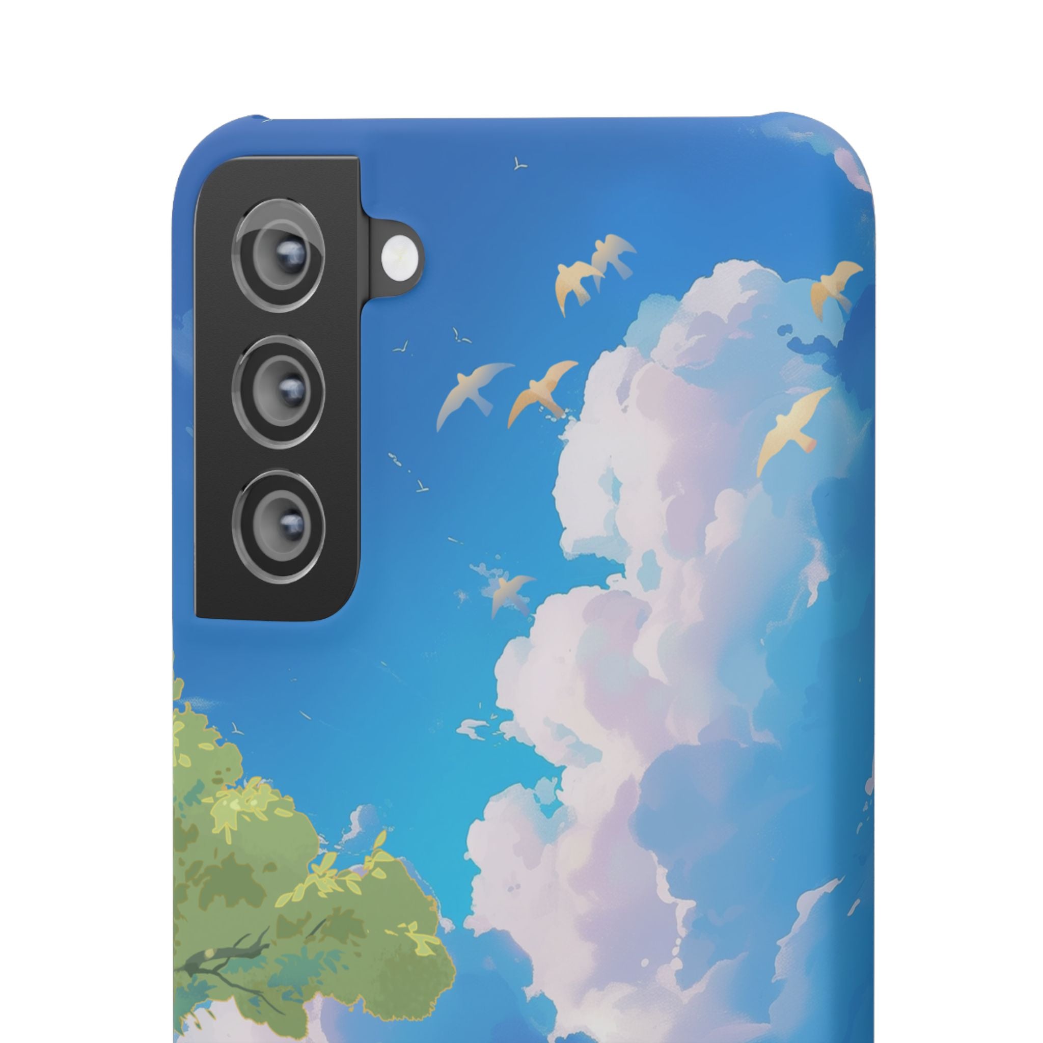 Snap Case Phone Case — Blue Sky Meadow Cloud Art