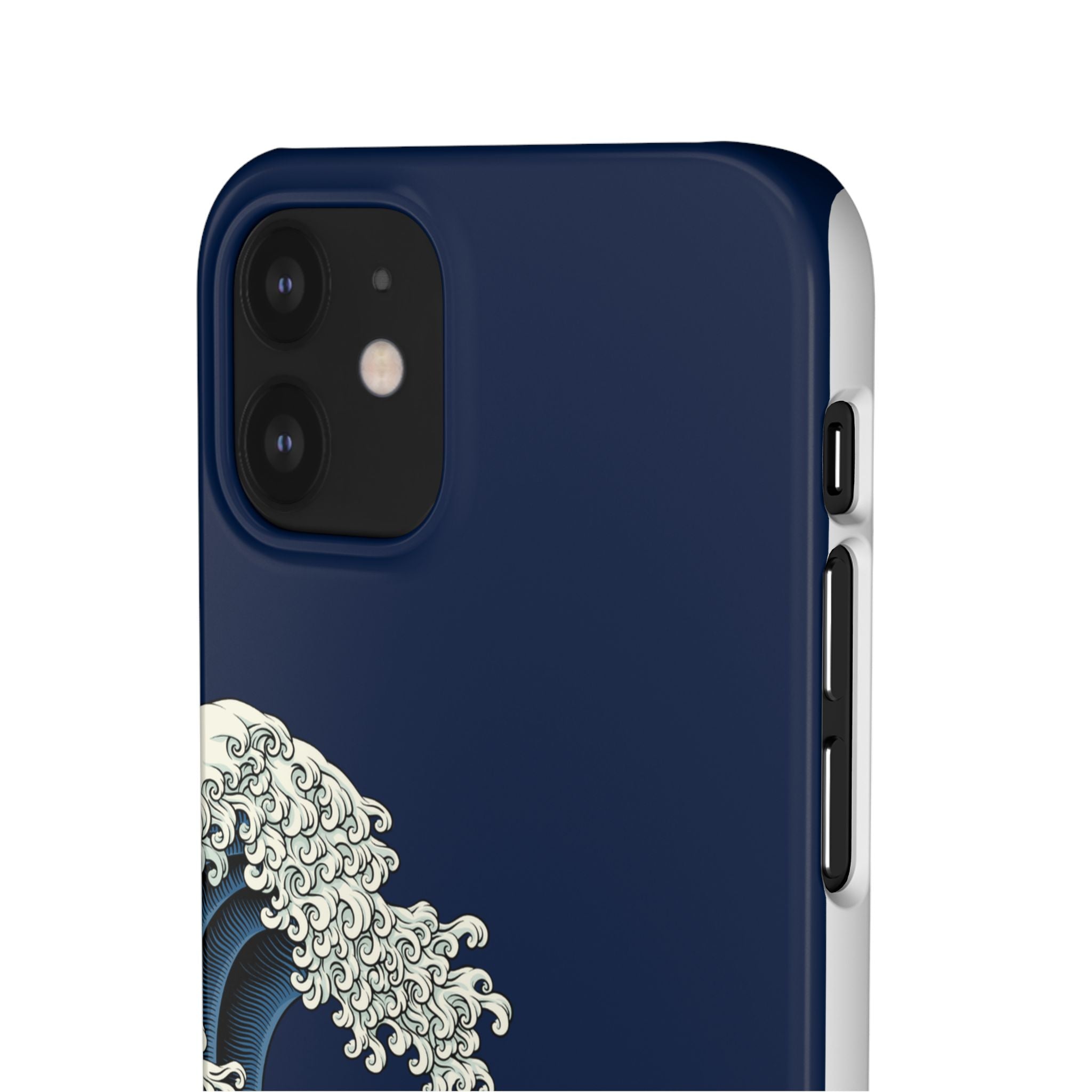 Phone Case — 'Go with the Flow' Wave Design