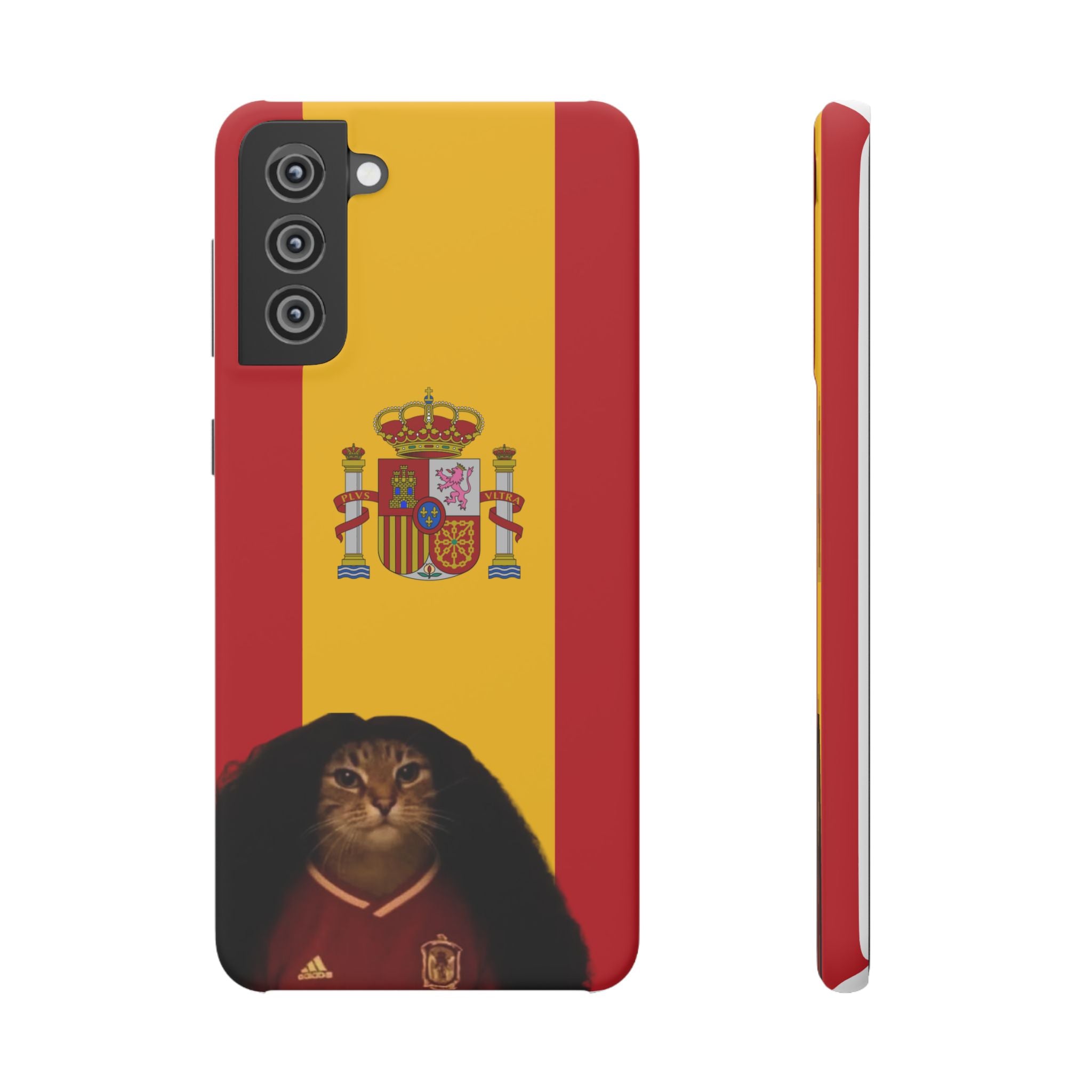 Cucurella Cat Phone Case — Spain Crest Snap Case
