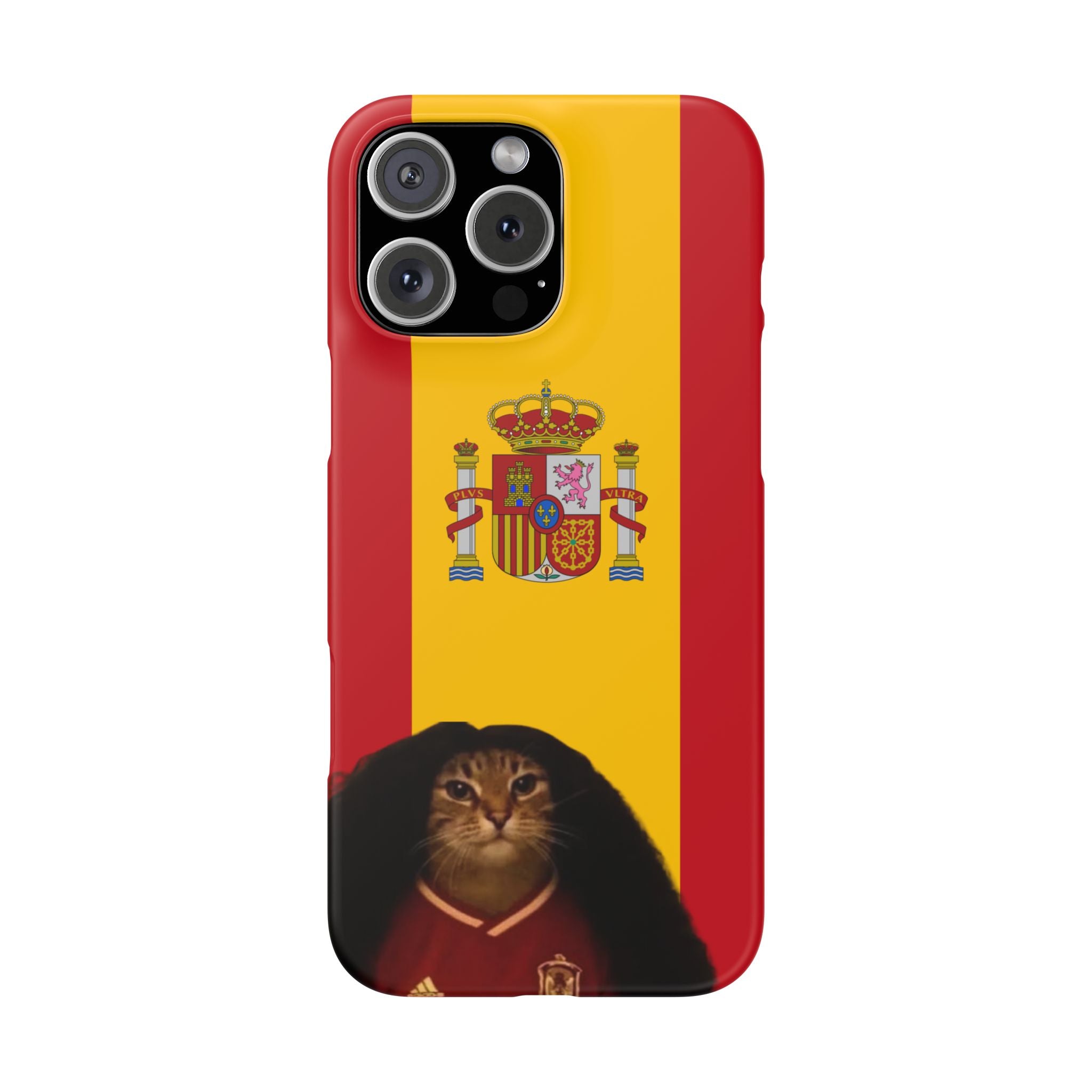 Cucurella Cat Phone Case — Spain Crest Snap Case