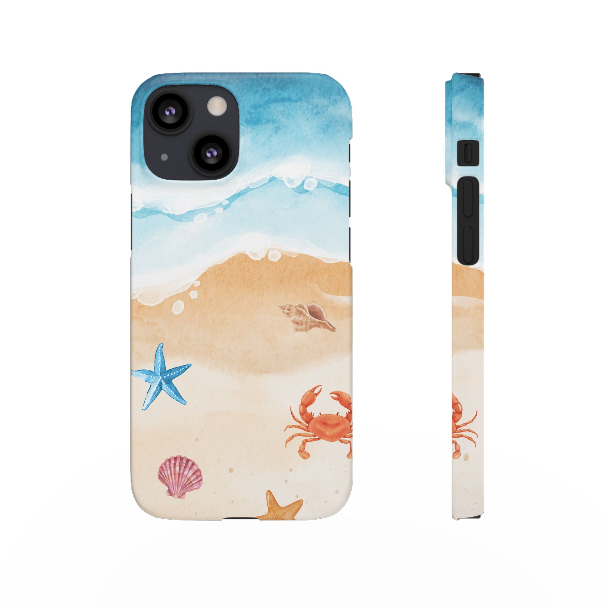 Seaside Watercolor Case