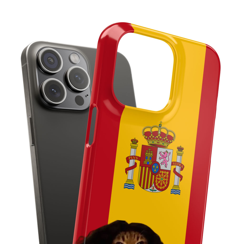 Cucurella Cat Phone Case — Spain Crest Snap Case