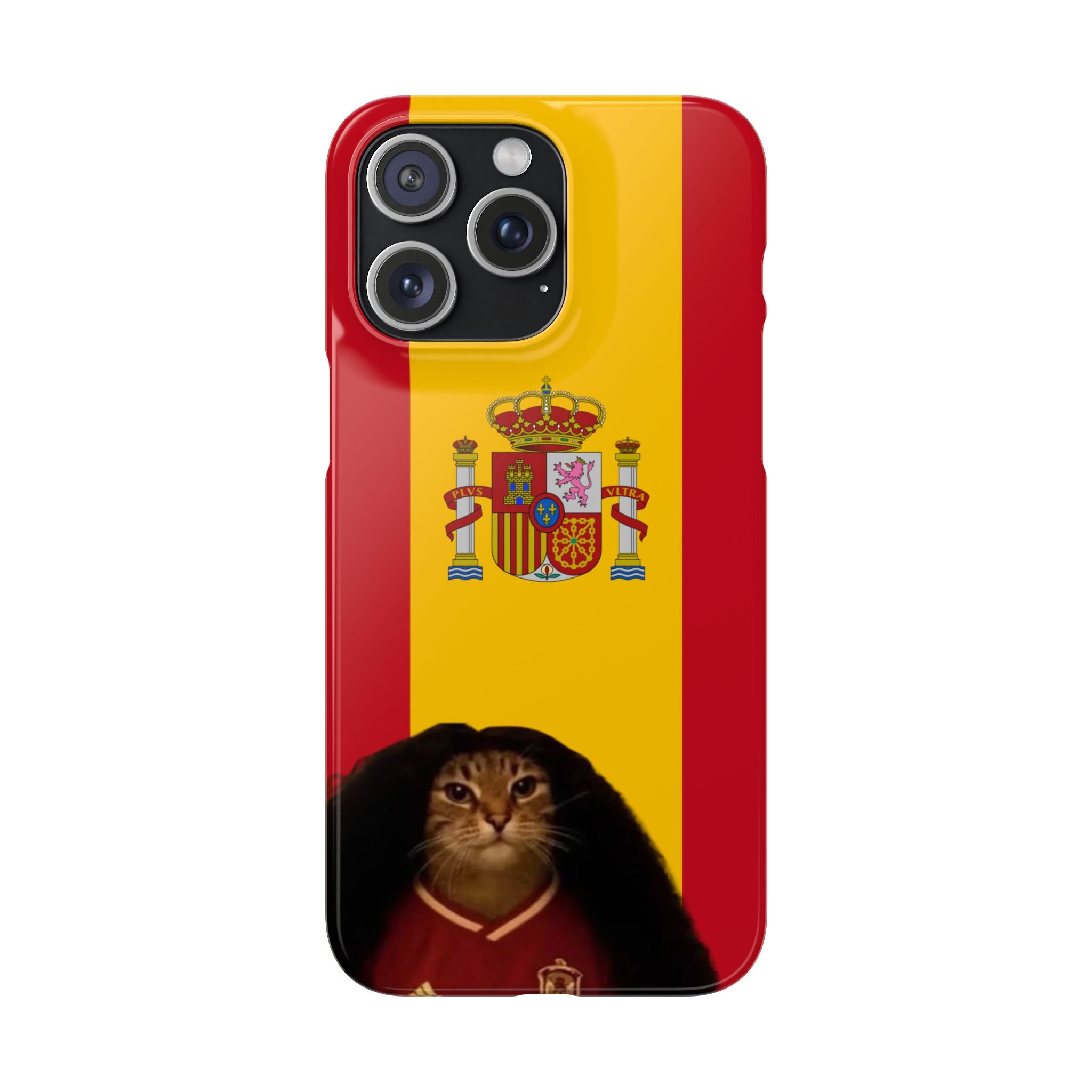Cucurella Cat Phone Case — Spain Crest Snap Case
