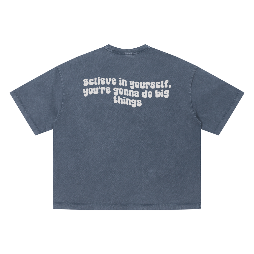 Unisex Vintage Wash Boxy T-Shirt