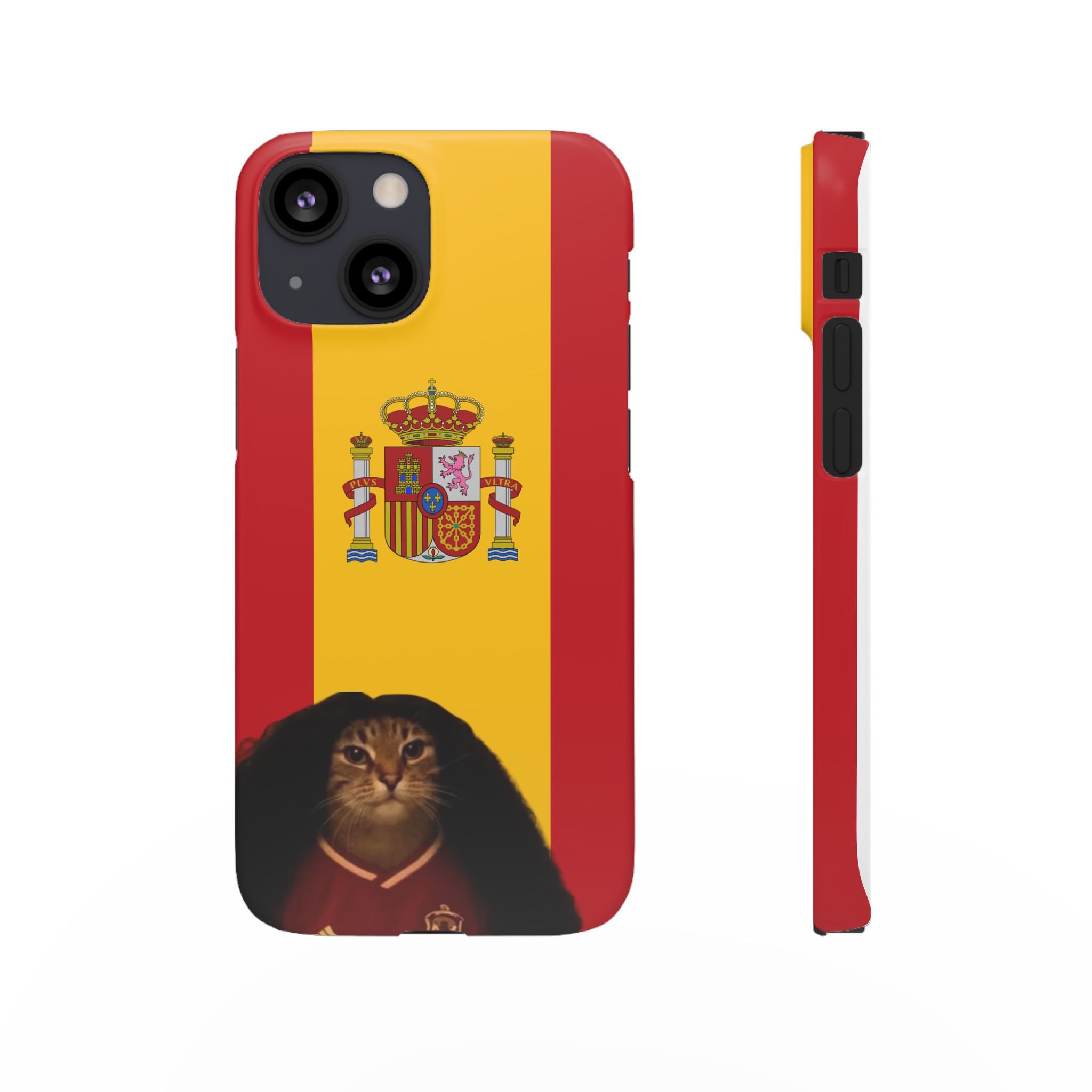 Cucurella Cat Phone Case — Spain Crest Snap Case