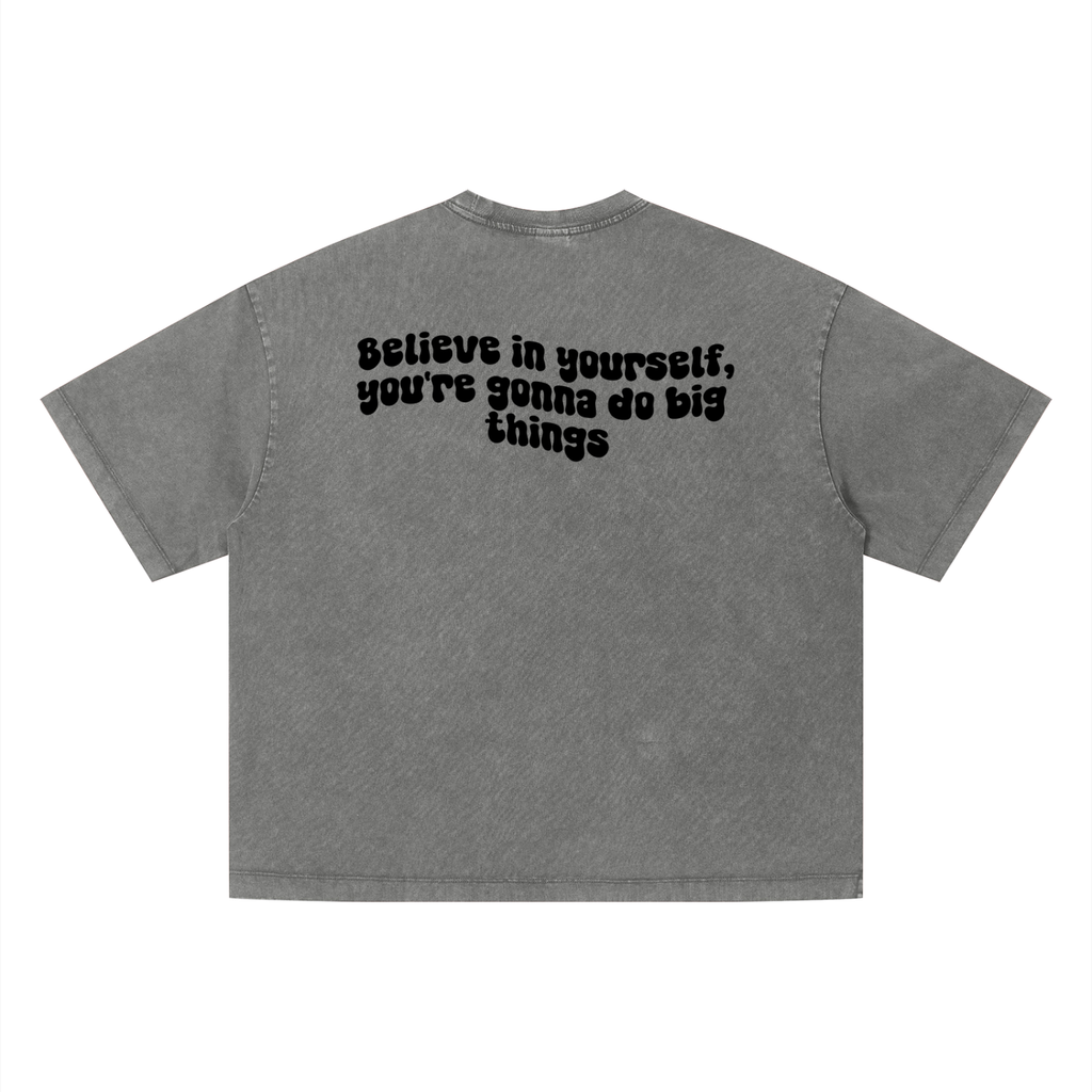 Unisex Vintage Wash Boxy T-Shirt