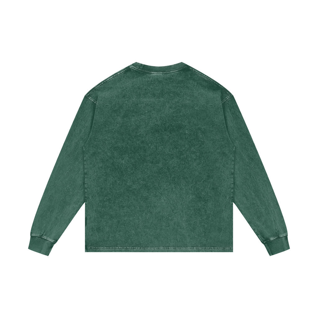 Washed Oversize Long Sleeve T-Shirt