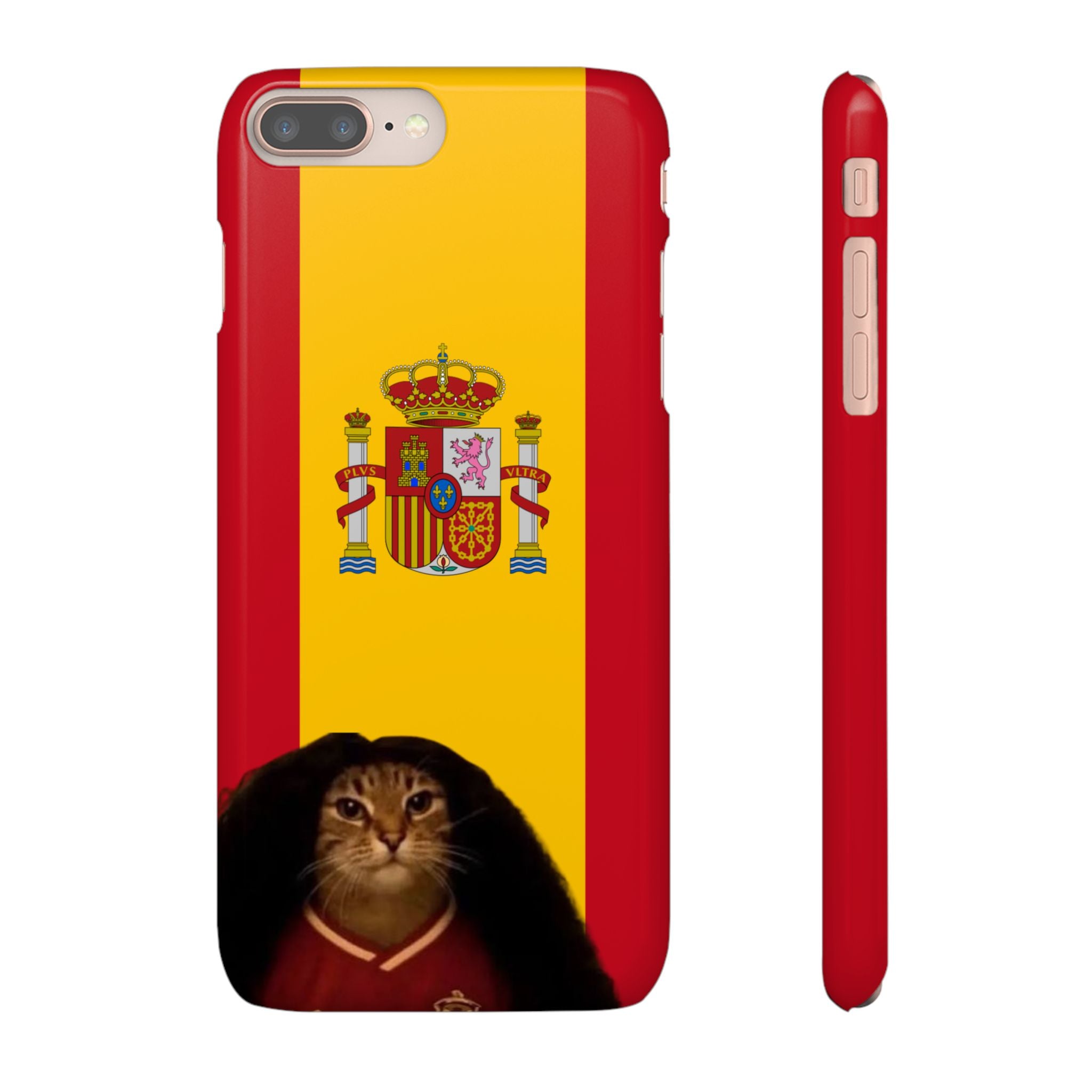 Cucurella Cat Phone Case — Spain Crest Snap Case