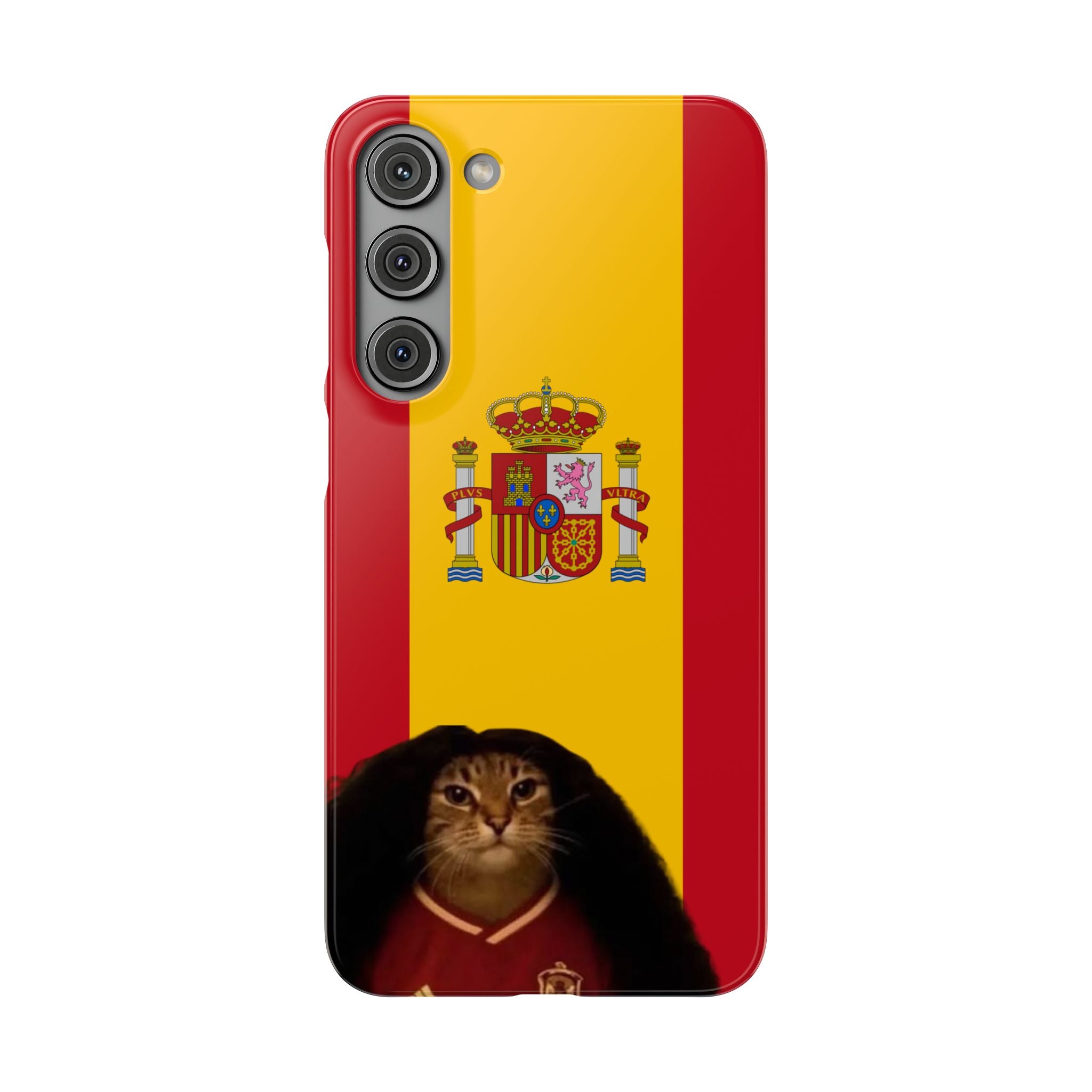Cucurella Cat Phone Case — Spain Crest Snap Case