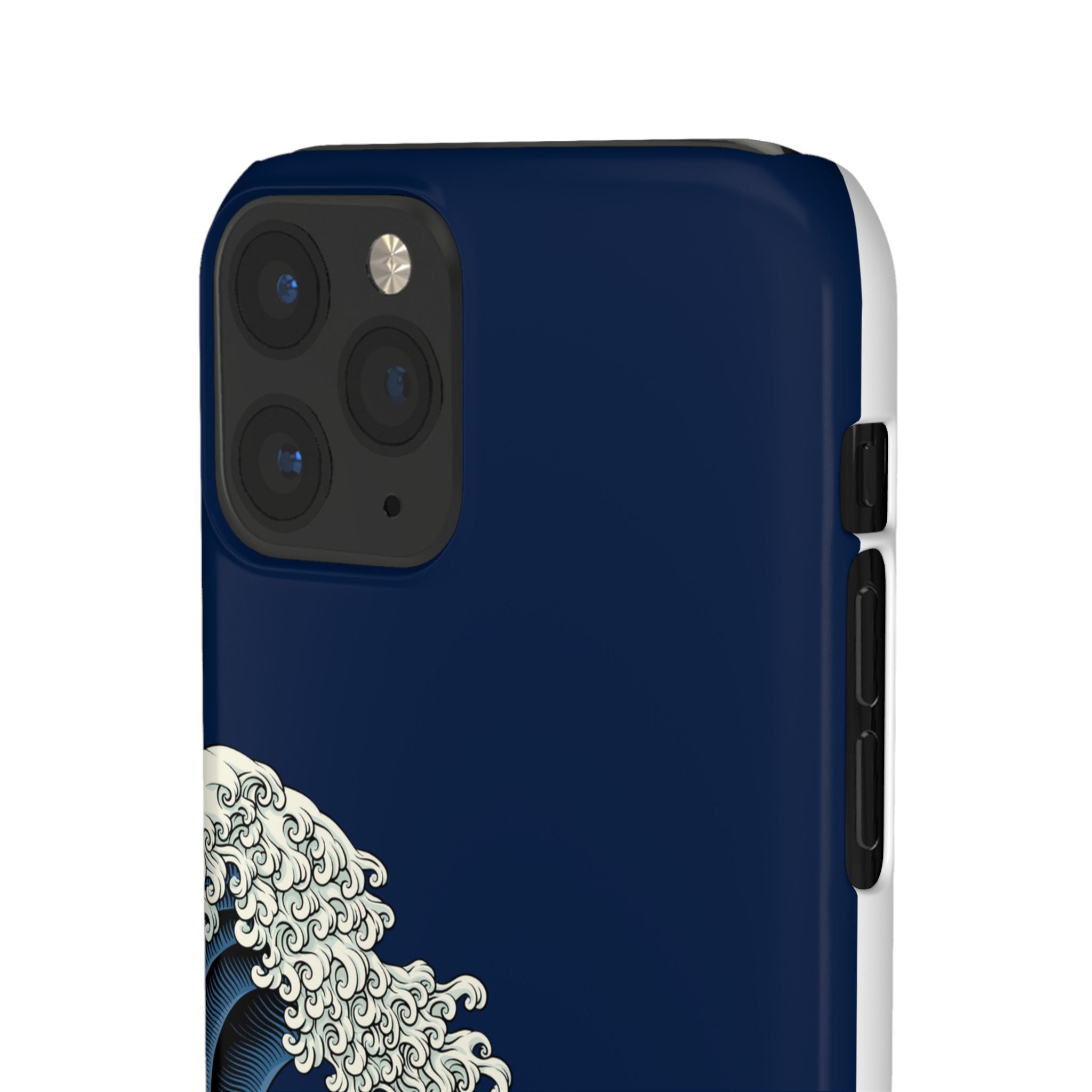Phone Case — 'Go with the Flow' Wave Design