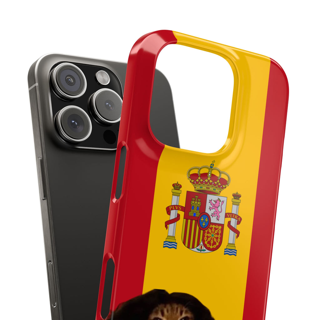 Cucurella Cat Phone Case — Spain Crest Snap Case